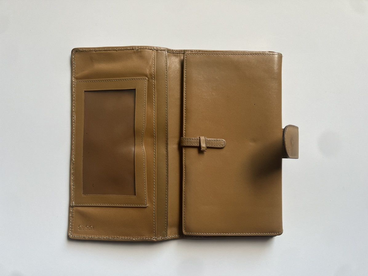 Gucci Authentic vintage Gucci GG canvas and leather wallet Size ONE SIZE - 3 Thumbnail