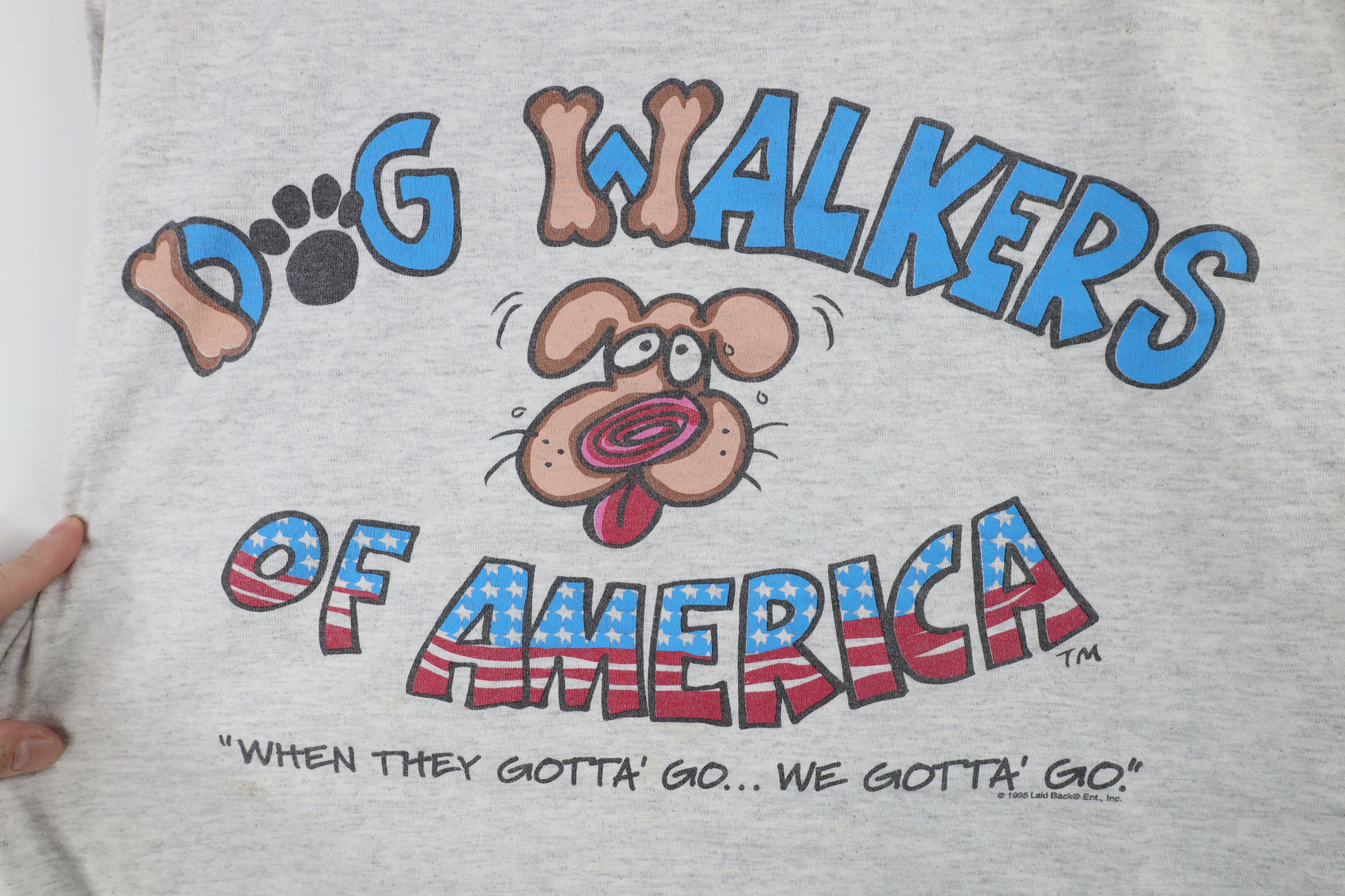 Vintage Vintage 90s Streetwear of America Short Sleeve T-Shirt USA Size US L / EU 52-54 / 3 - 4 Thumbnail