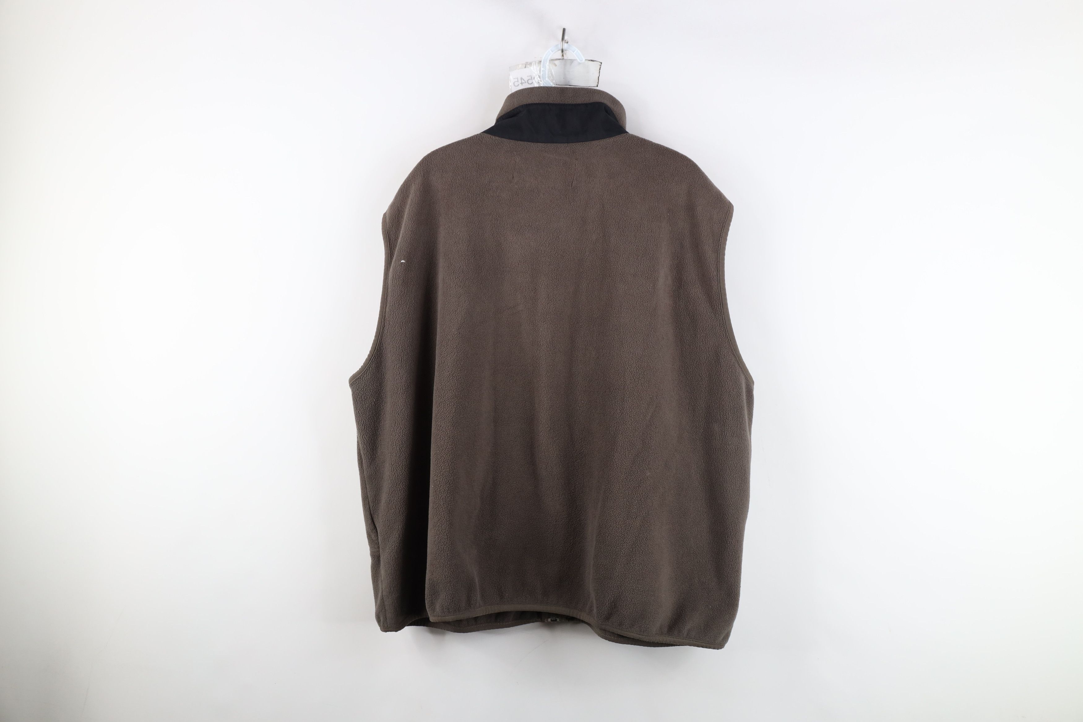 Lands' End × Vintage Vintage 90s Lands End Full Zip Fleece Vest Jacket Gray USA Size US XL / EU 56 / 4 - 12 Thumbnail
