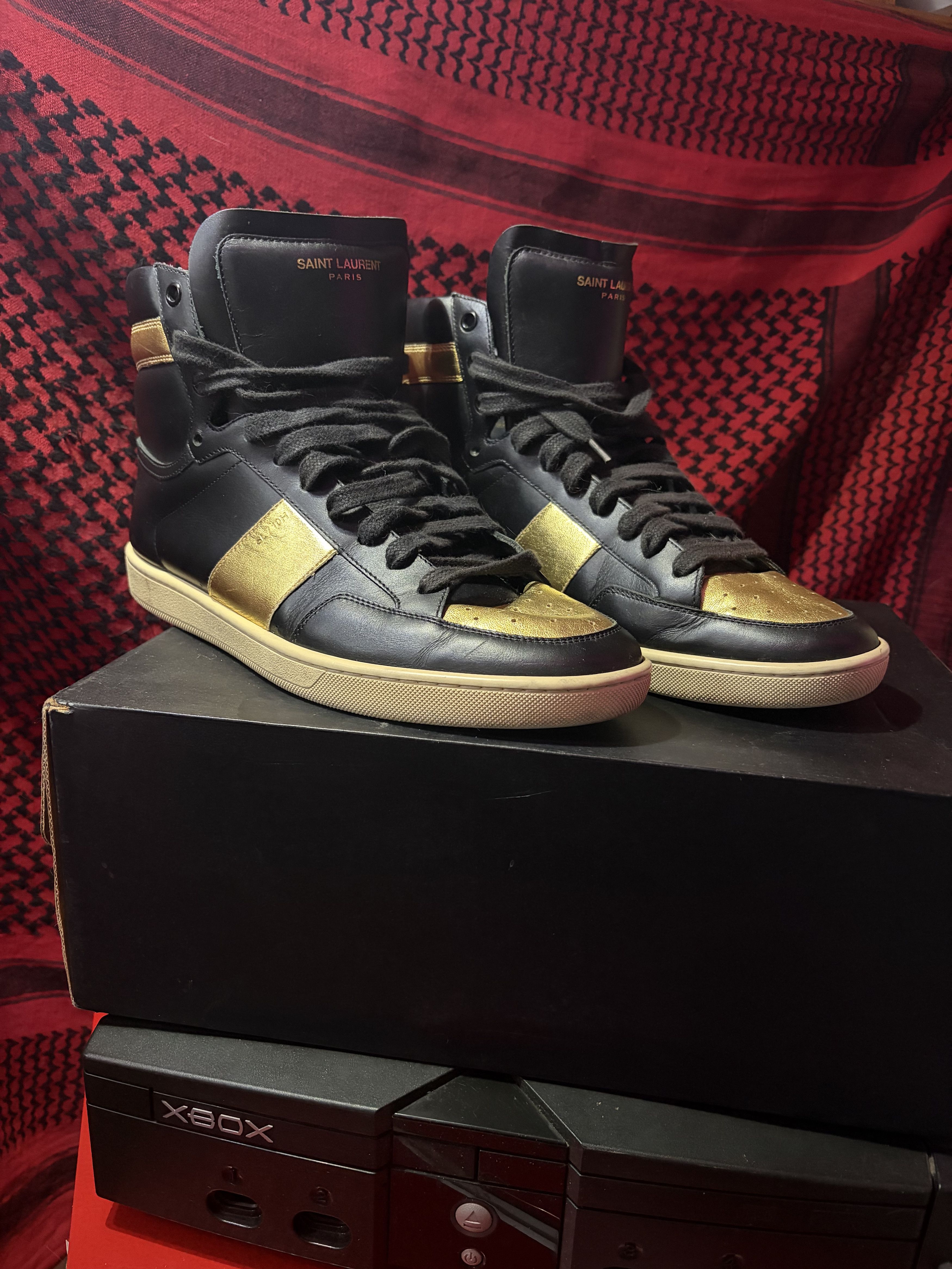 Hedi Slimane × Saint Laurent Paris SS/16 Surf Sound SL37M High Top 