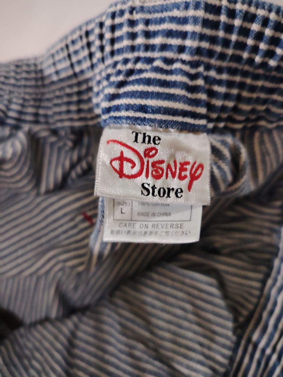 Disney Vintage 90s Disney Store Hickory Stripe Carpenter Pants Size US 30 / EU 46 - 6 Thumbnail