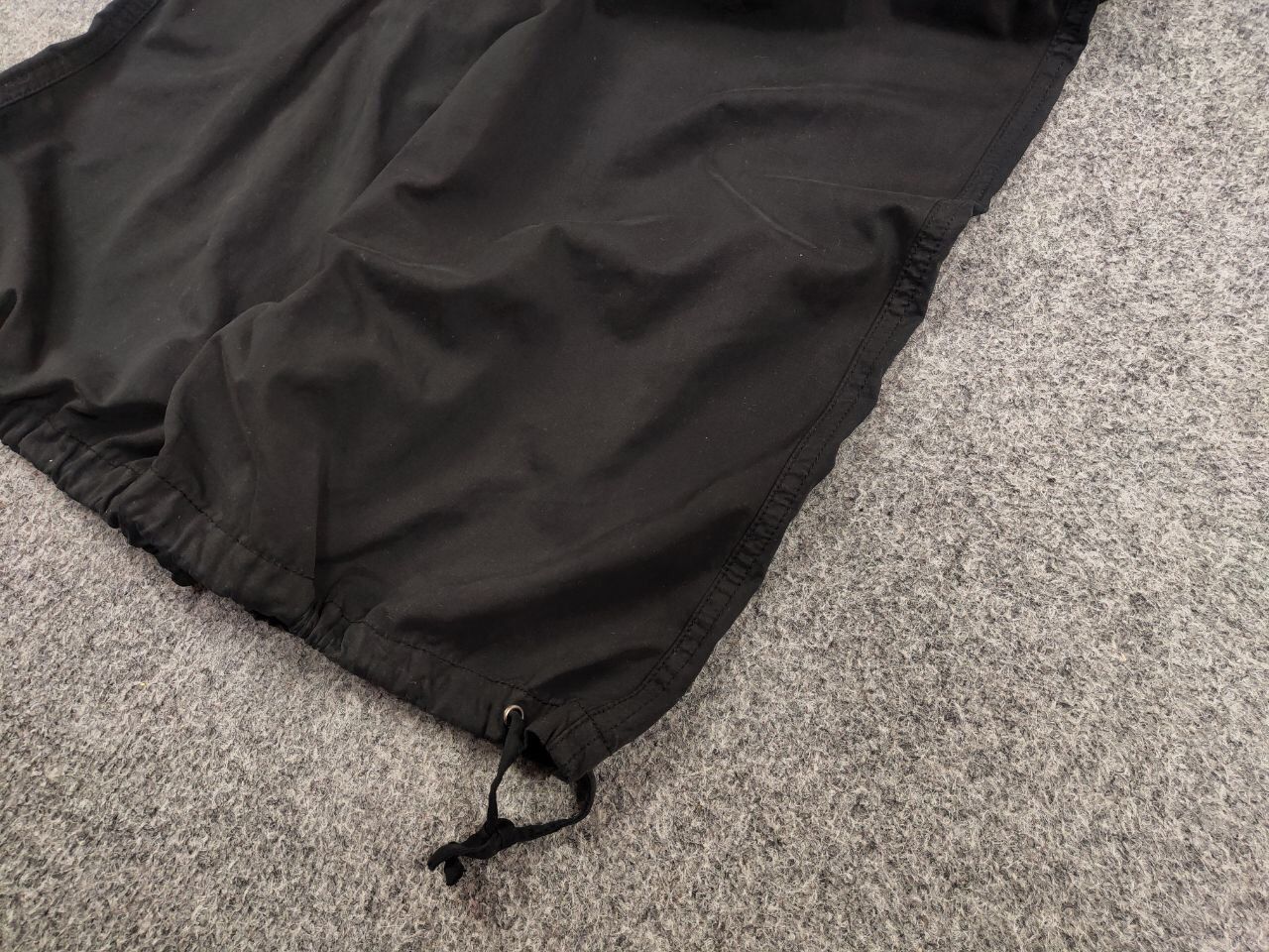 If Six Was Nine Rare Vintage Y2K Japanese Black cotton Cargo Baggy Pants Size US 32 / EU 48 - 6 Thumbnail