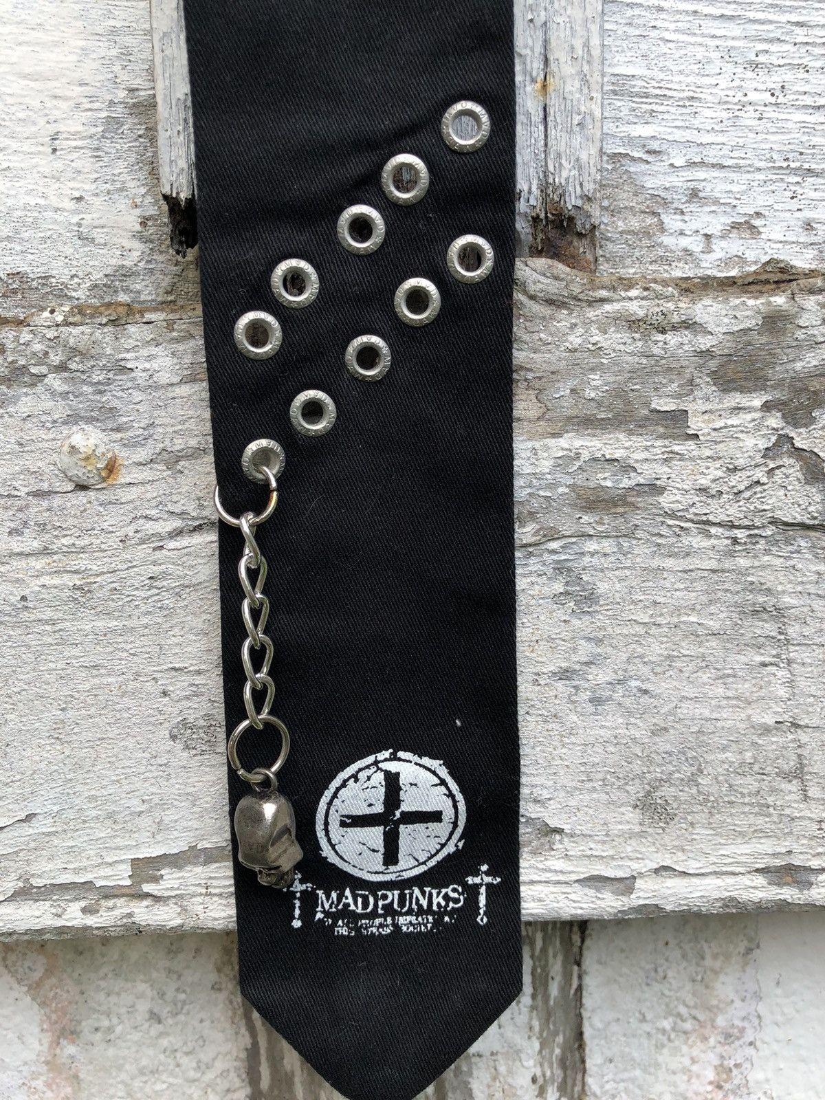 Japanese Brand × Seditionaries Mad Punks Skull Pendant Snap Button Ties Size ONE SIZE - 2 Thumbnail