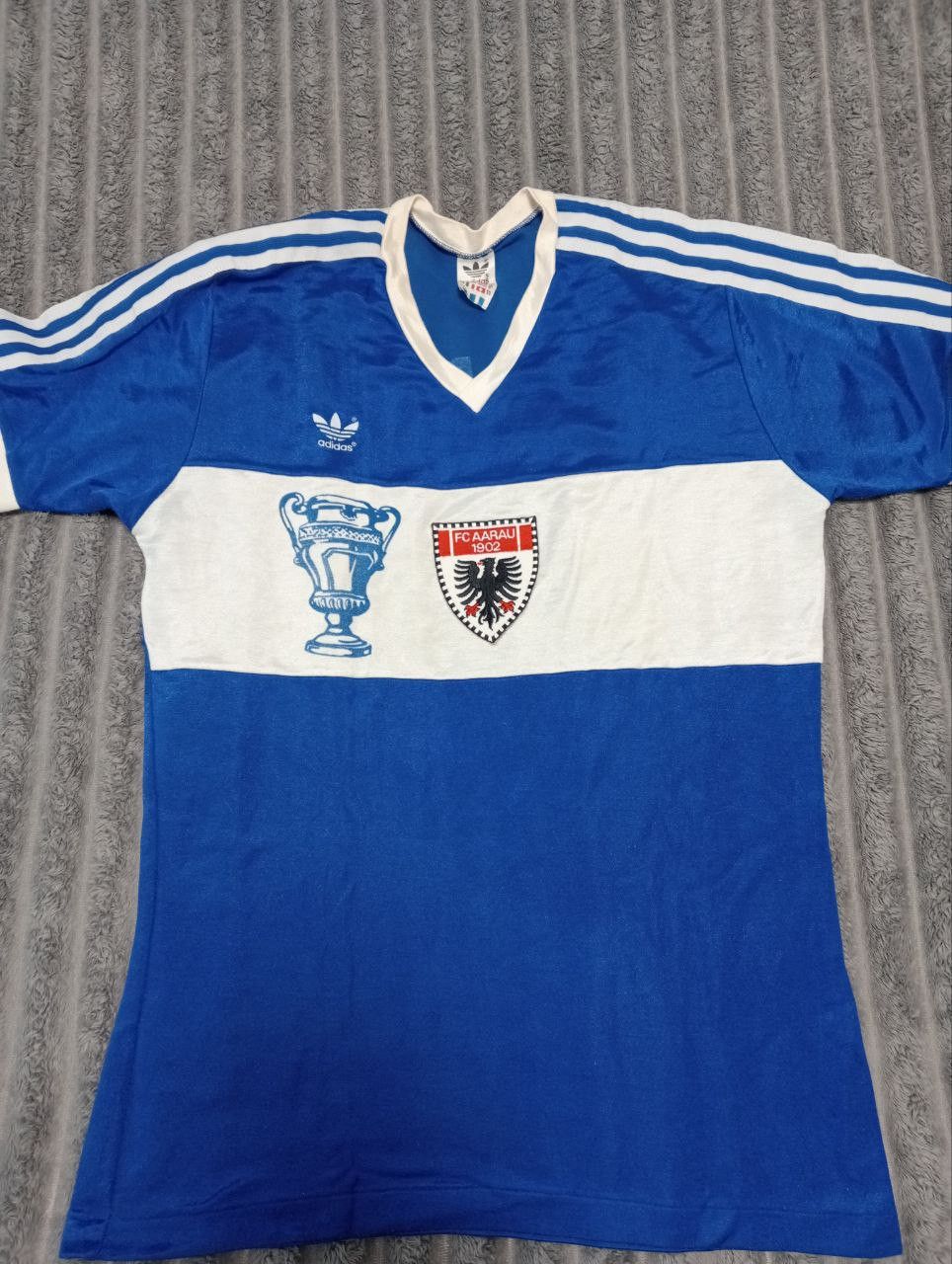 Adidas Aarau Cup Shirt football shirt 1985 Rare Vintage Jersey Size US M / EU 48-50 / 2 - 1 Thumbnail
