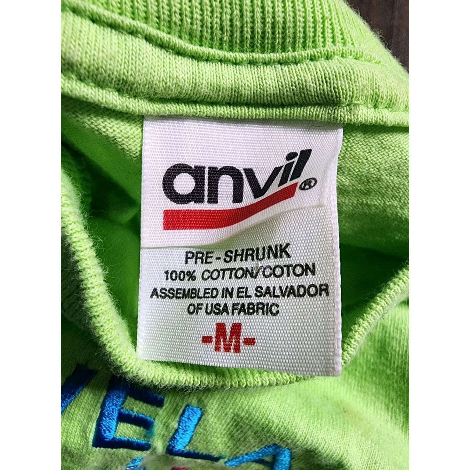Anvil VINTAGE Mens M Cleveland OH Embroidered Travel Souvenir T Shirt Distressed Size US M / EU 48-50 / 2 - 8 Thumbnail