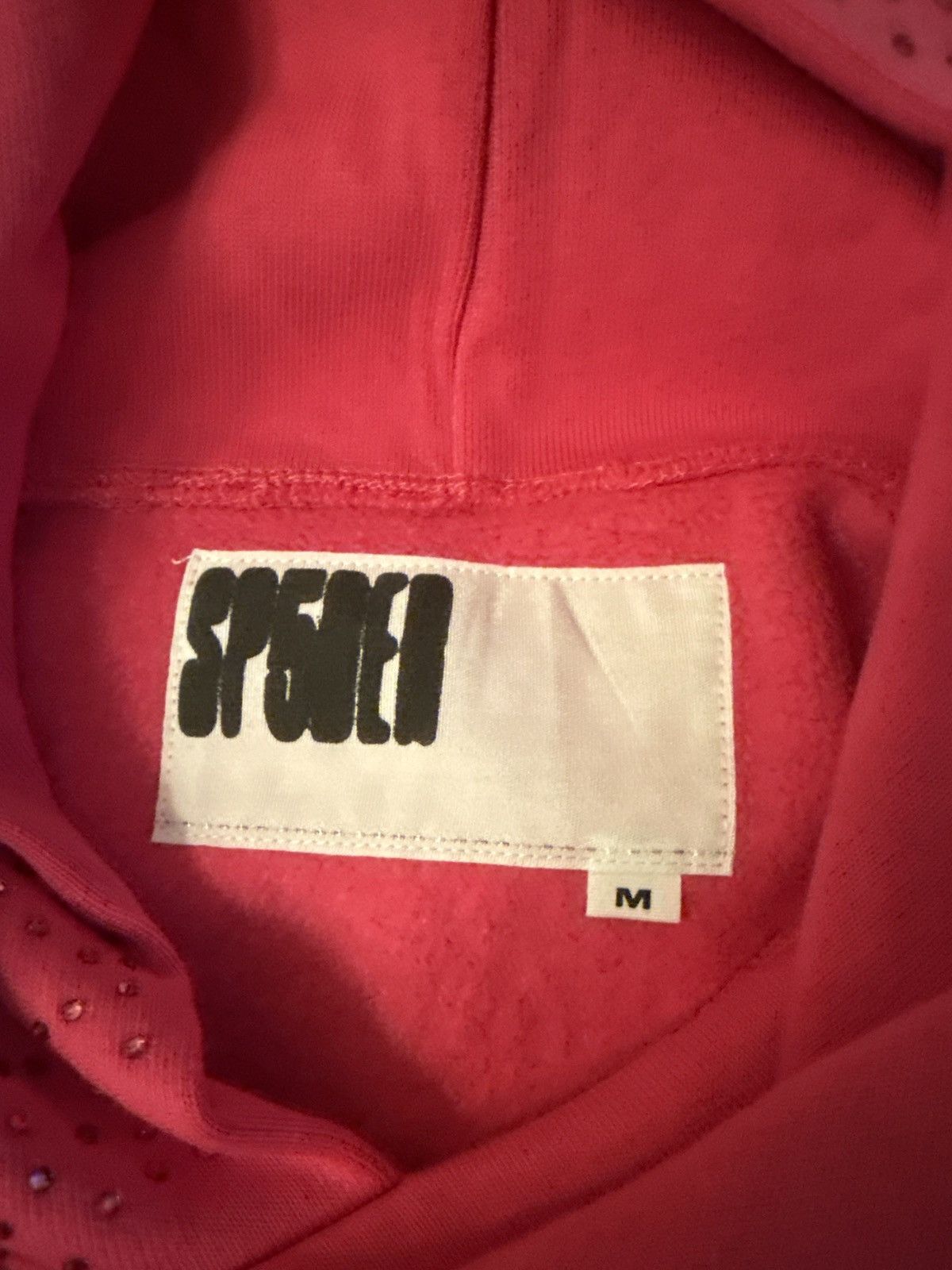 Sp5der Sp5der VVS HOODIE P!nk Size US M / EU 48-50 / 2 - 7 Thumbnail