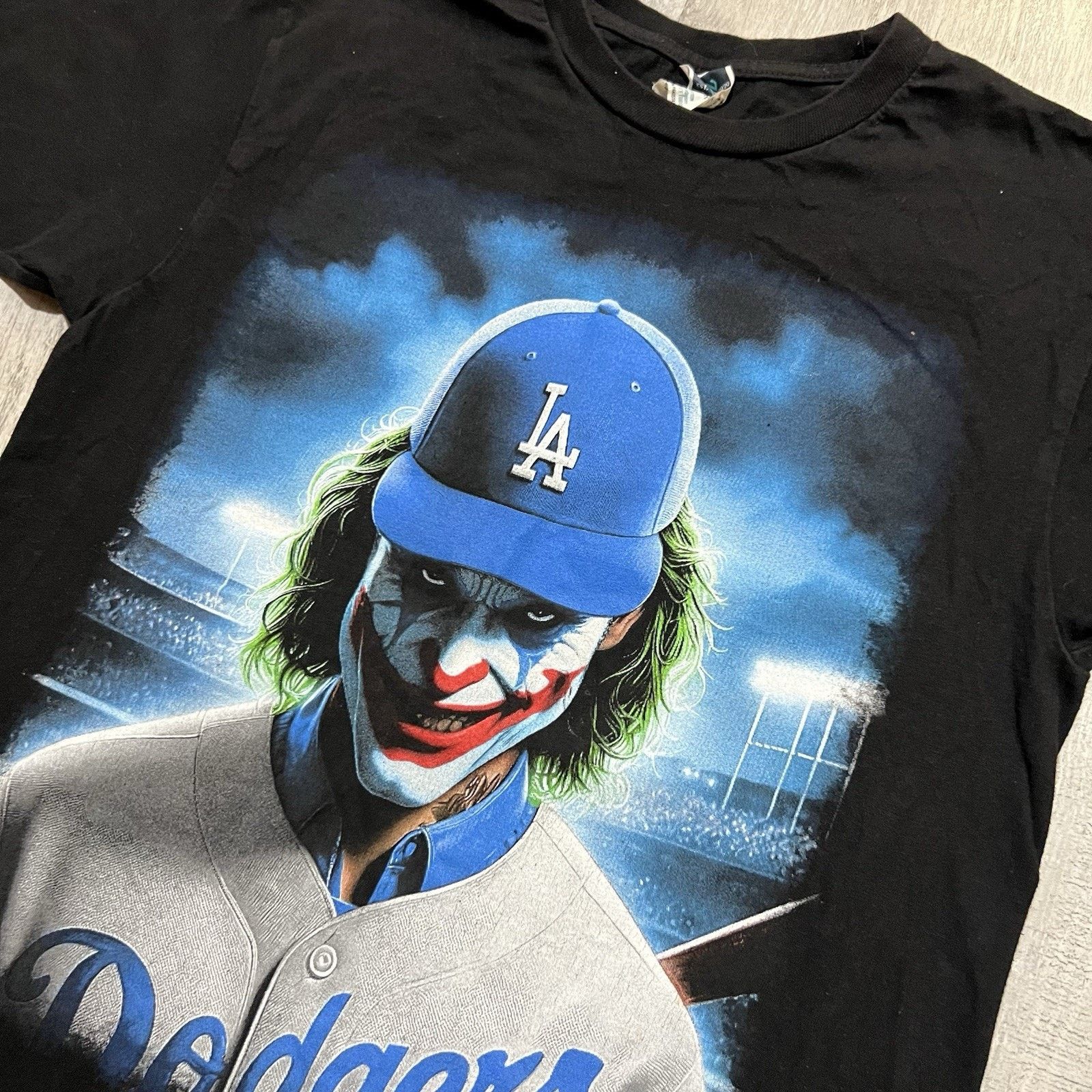 Other Los Angeles Dodgers JOKER T Shirt Black MLB Baseball T Shirt Size US M / EU 48-50 / 2 - 2 Thumbnail