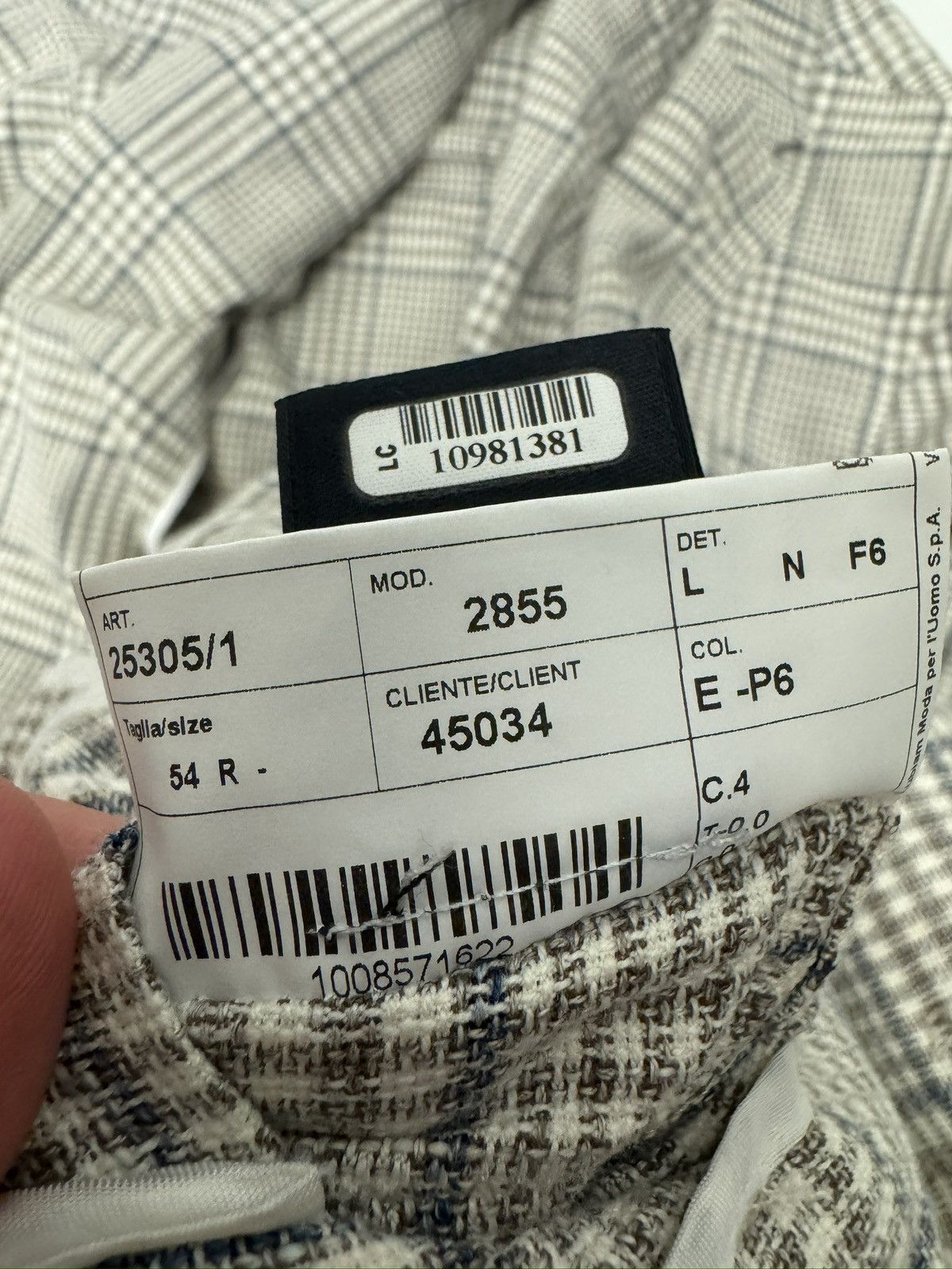 L.B.M. 1911 L.B.M. 1911 Made in Italy Cotton Jacket Size 44 R $793 Size 44R - 10 Thumbnail