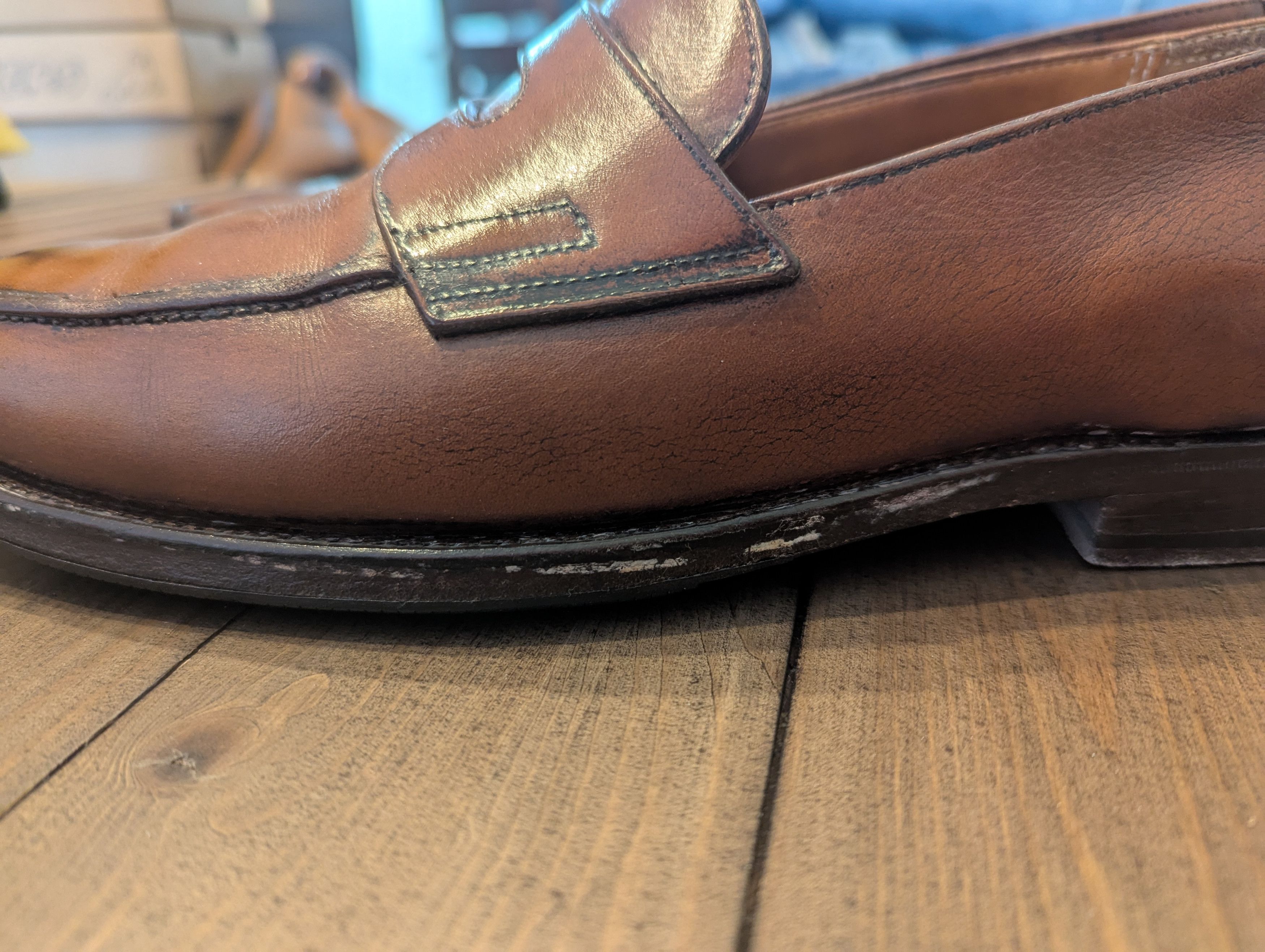 John Lobb Iconic John Lobb - Lopez loafers, EUC. Size US 9 / EU 42 - 5 Thumbnail