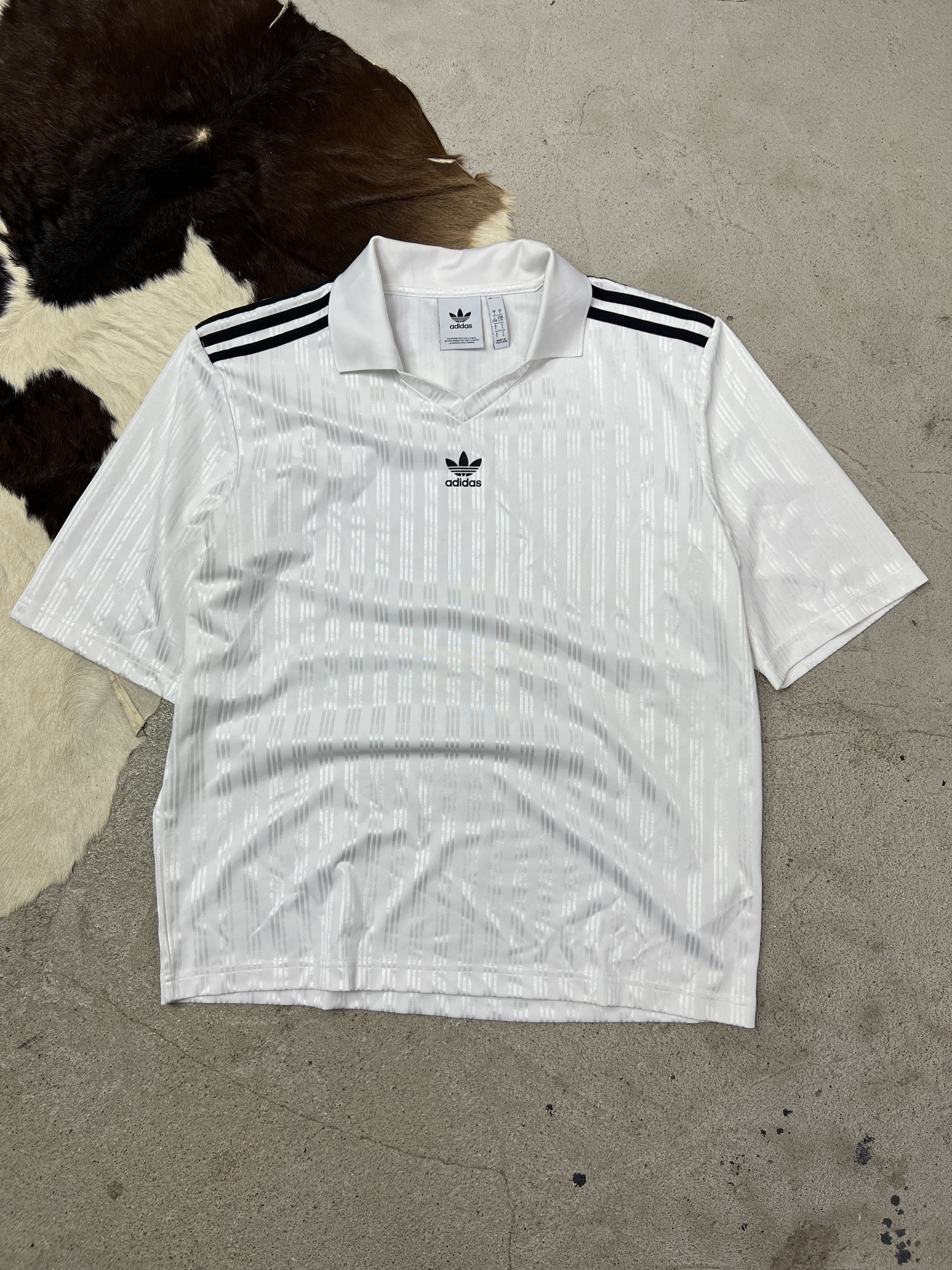 Adidas Vintage Sporty Streetwear Polo Adidas Jersey Y2K Size US L / EU 52-54 / 3 - 2 Thumbnail