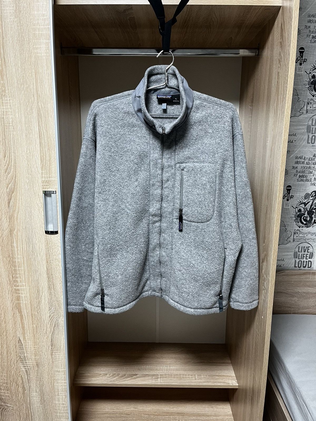 Patagonia × Vintage 🐨 PATAGONIA SYNCHILLA ZIP FLEECE JACKET SWEATER RARE Size US XL / EU 56 / 4 - 3 Thumbnail