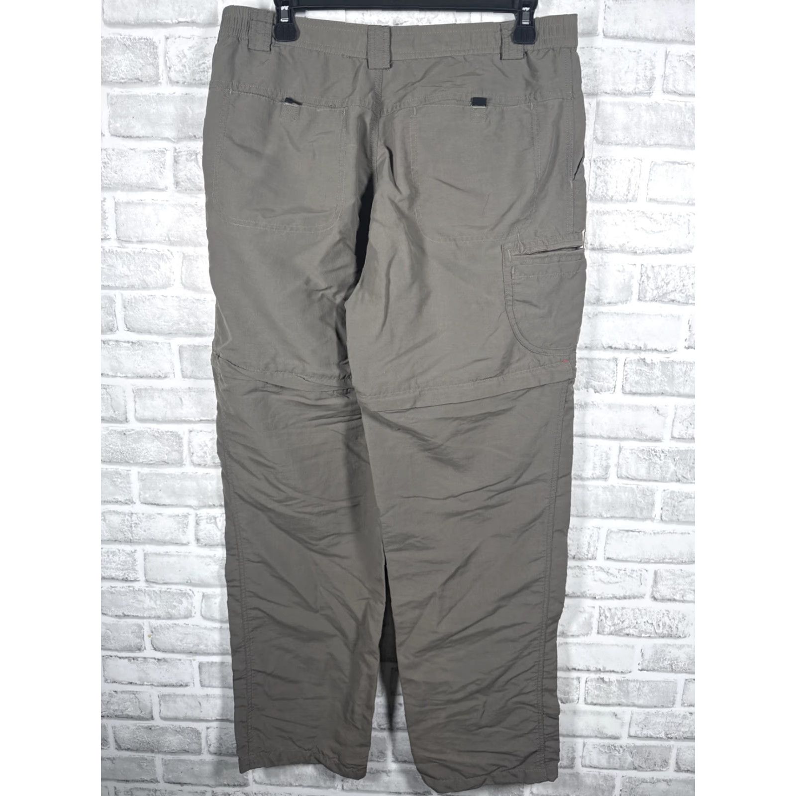 Vintage Sportif Nylon Gray Convertible Pants Womens Size 10x32 Size 32" / US 10 / IT 46 - 4 Thumbnail
