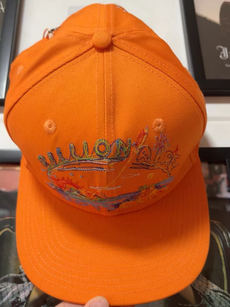 Billionaire Boys Club Diamond Dollar Single Line Embroidered Flat Brim Cap Size 32 - 1 Thumbnail
