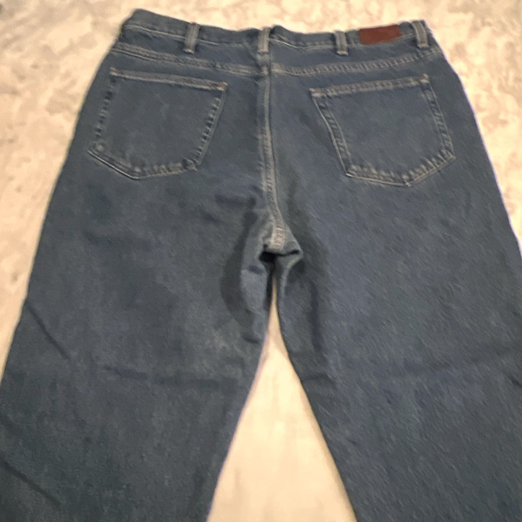 Vintage VINTAGE L.L. Bean Lined Blue Jeans Men’s 38x29 Classic Fit 100% Cotton Zip 5-Pocket Denim 29" Inseam Mens Size US 38 / EU 54 - 7 Thumbnail