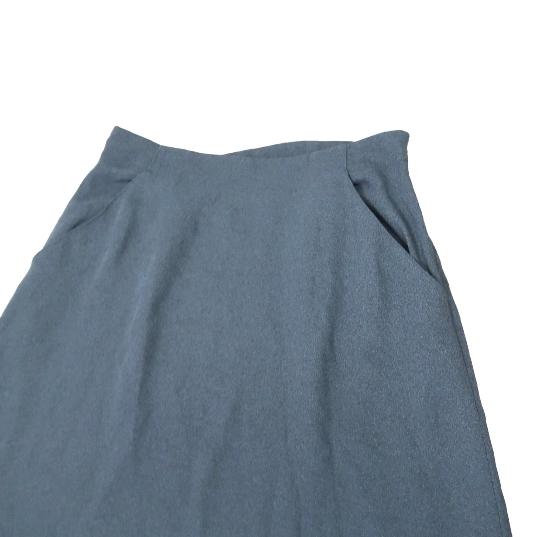 Jones New York VINTAGE Jones New York charcoal grey A-Line Maxi Skirt 28" Regular 10 Women Size 32" / US 10 / IT 46 - 2 Thumbnail