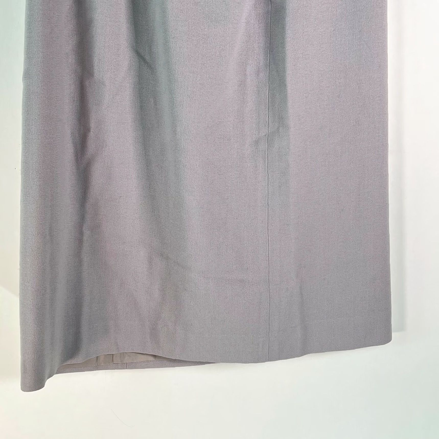 Jones New York Jones New York A-Line Skirt Women's Gray Size 12 Fully Lined Pockets Casual Wool, Knee Length, 28 in Waist - Regular Fit Size 34" / US 12 / IT 48 - 4 Thumbnail