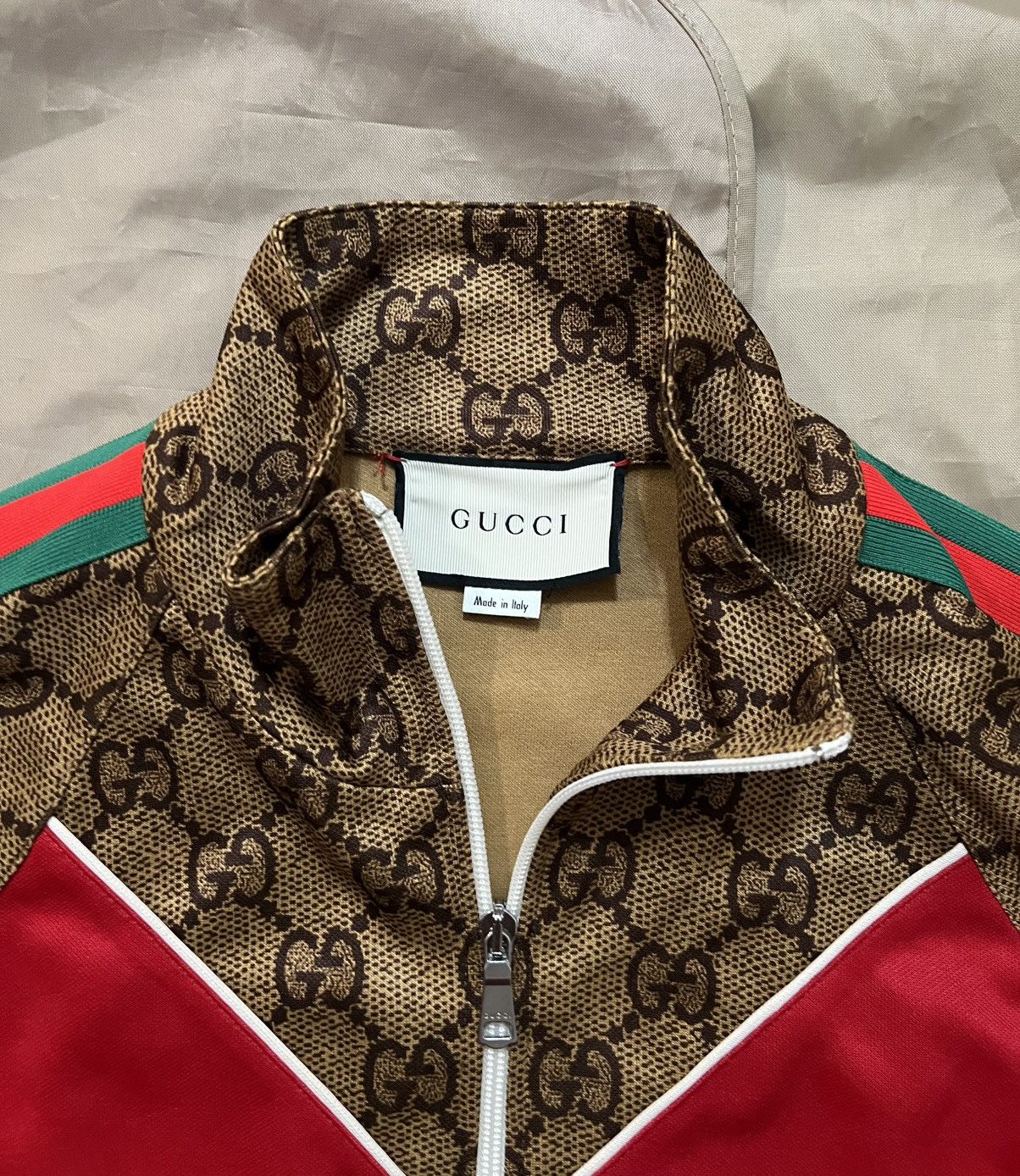 Gucci Gucci GG Supreme Jacket GG Supreme Windbreaker Size XXL Size US XXL / EU 58 / 5 - 2 Thumbnail