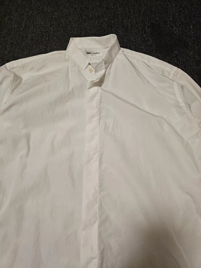 Saint Laurent Paris Saint Laurent White Shirt Size US M / EU 48-50 / 2 - 6 Thumbnail