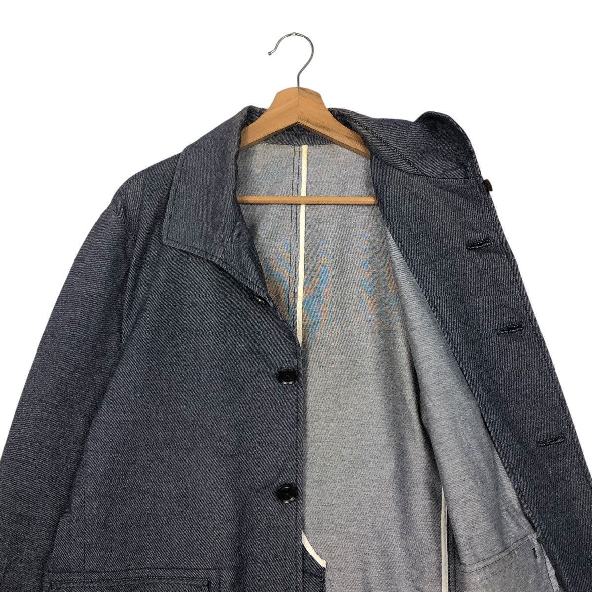 Japanese Brand 🔥VINTAGE BUTTON CHORE JACKET TAKEO KIKUCHI ISSEY MIYAKE Size US M / EU 48-50 / 2 - 14 Thumbnail