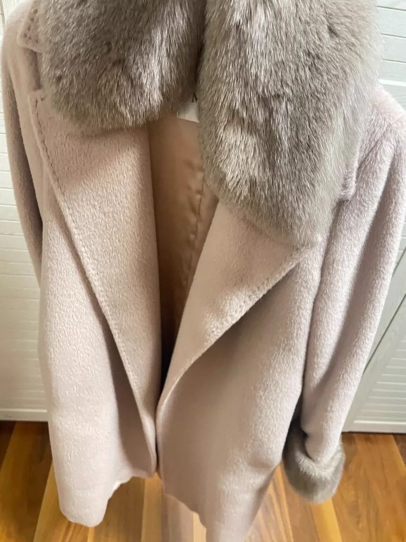 Max Mara Max Mara Lotus Root Pink White Label Coat Size M / US 6-8 / IT 42-44 - 1 Thumbnail