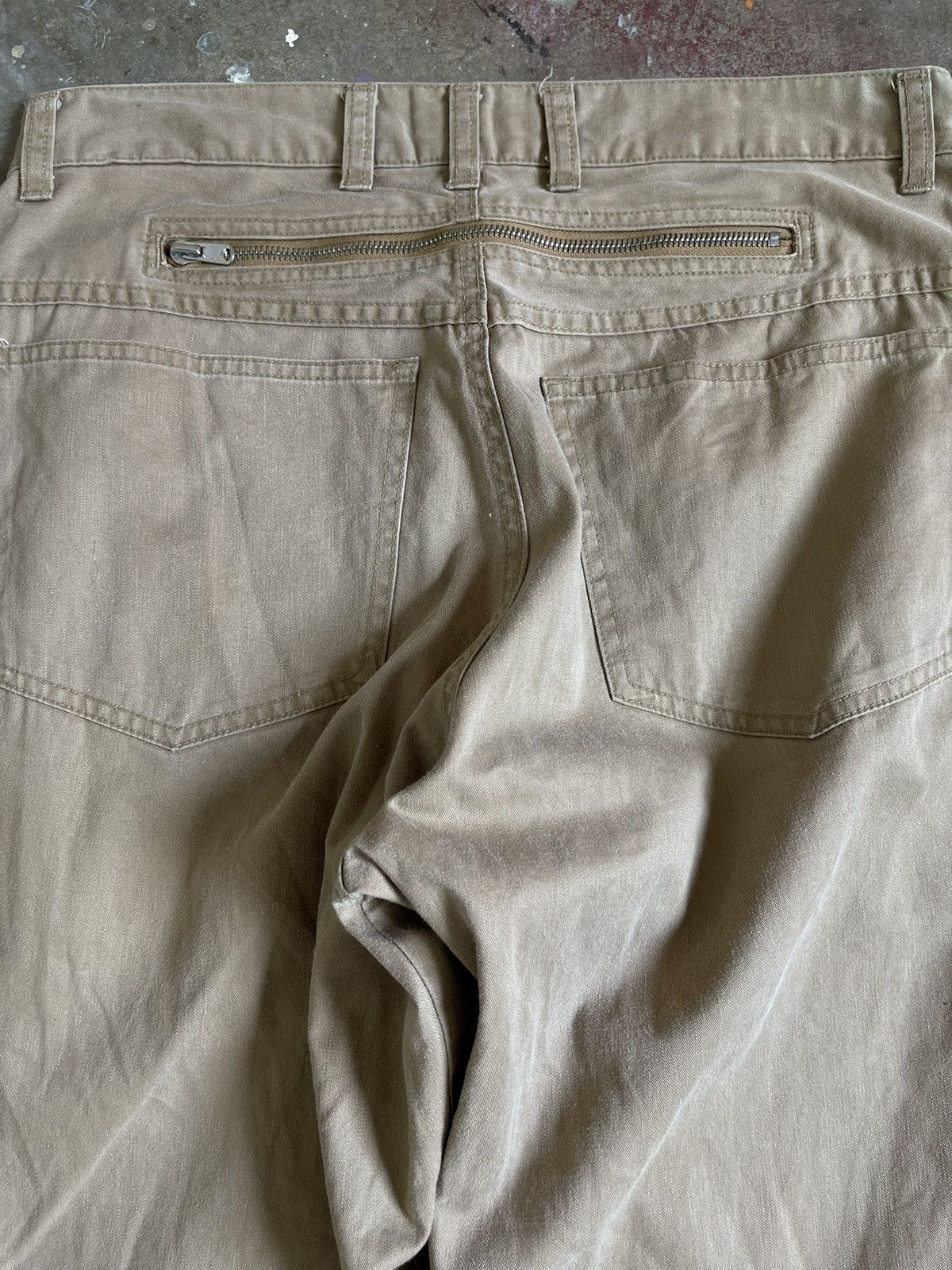 Number (N)ine Number Nine Khaki Back Riri Zipper Size US 33 - 5 Thumbnail