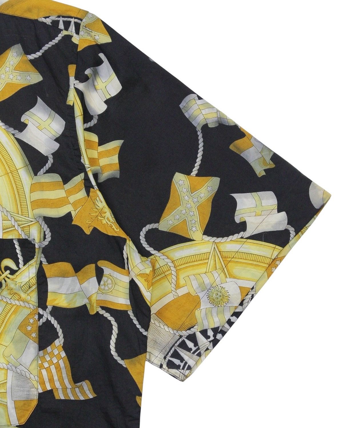 Givenchy 1990S GIVENCHY GENTLEMAN PARIS FLAG PRINT SHIRT Size US L / EU 52-54 / 3 - 5 Thumbnail