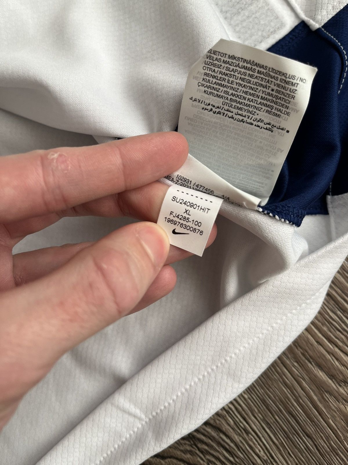 Nike Nike England Home Euro 2024 Fan Version #24 Moore Jersey Size US XL / EU 56 / 4 - 14 Thumbnail