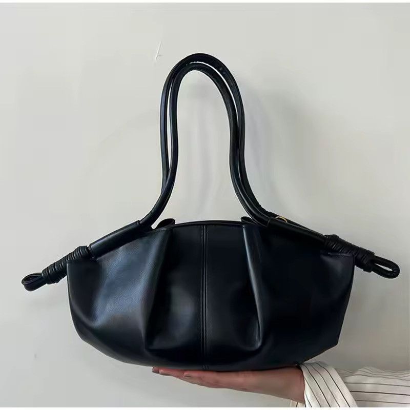 Other PU Leather Irregular Shoulder Luxury Style Textured Bag Size ONE SIZE - 4 Thumbnail