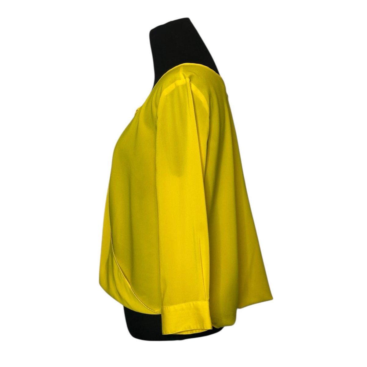 Bebe Bebe yellow vibrant 3/4 sleeves blouse size XS Size XS / US 0-2 / IT 36-38 - 11 Thumbnail
