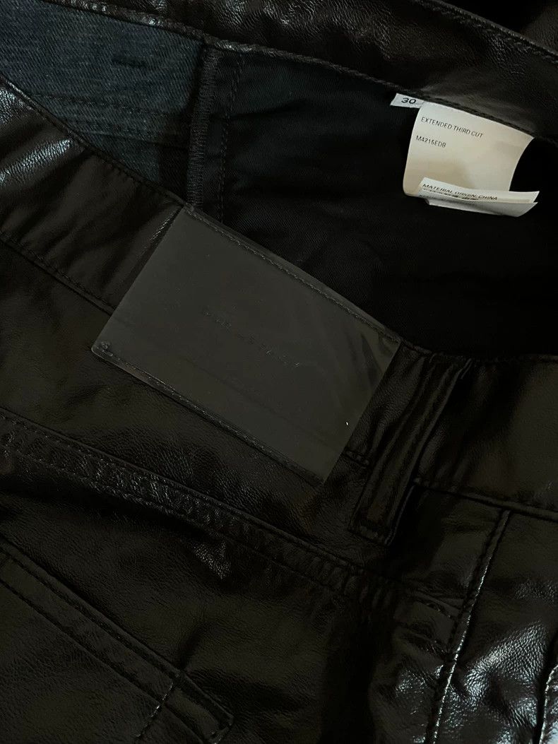 Our Legacy our legacyThird Cut Stitched Leather Pants 2503-Nextarrow Size US 30 / EU 46 - 5 Thumbnail