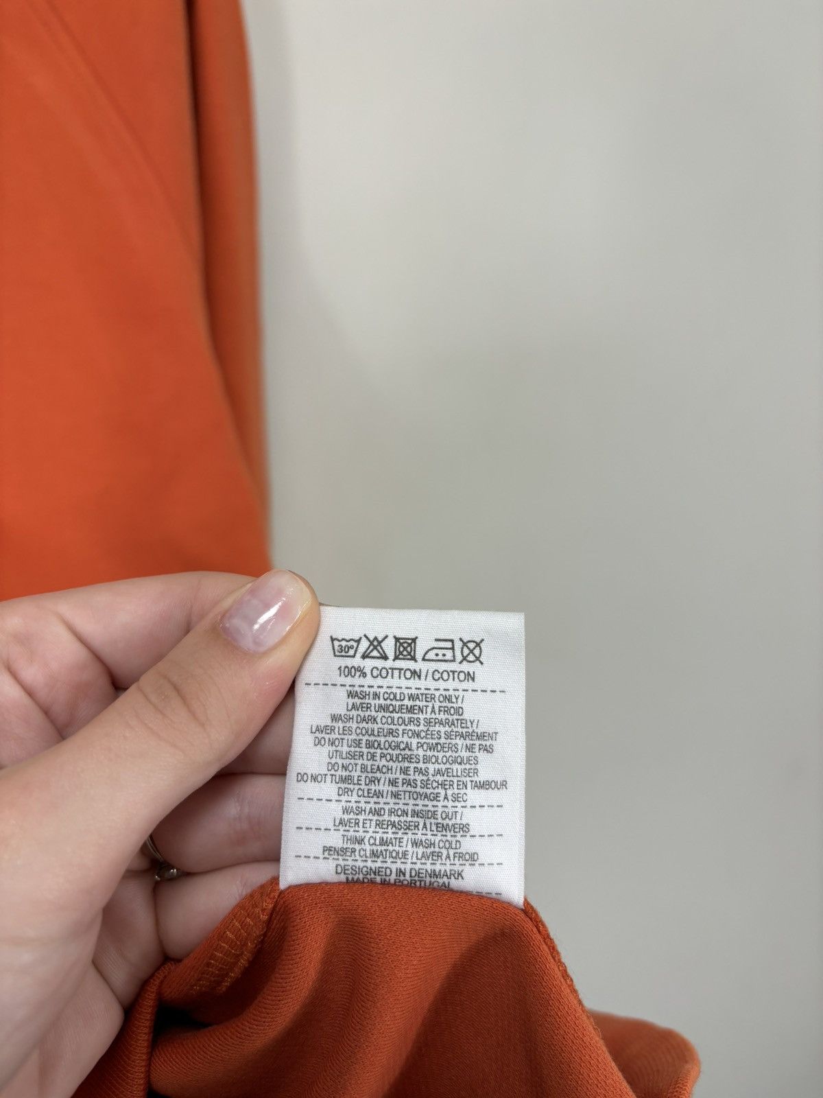 Norse Projects Norse Projects Vorm Summer Interlock Men’s Orange Sweatshirt Size US S / EU 44-46 / 1 - 9 Thumbnail