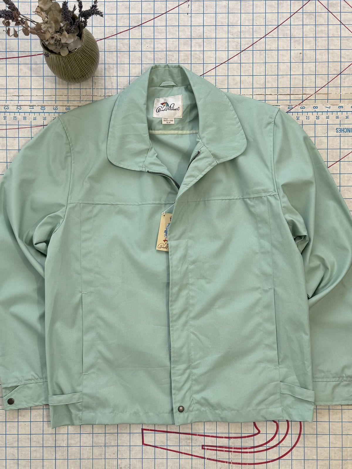 Other × Vintage NWT Vintage Arnold Palmer Mint Green Golf Jacket Size Medium Size US M / EU 48-50 / 2 - 2 Thumbnail