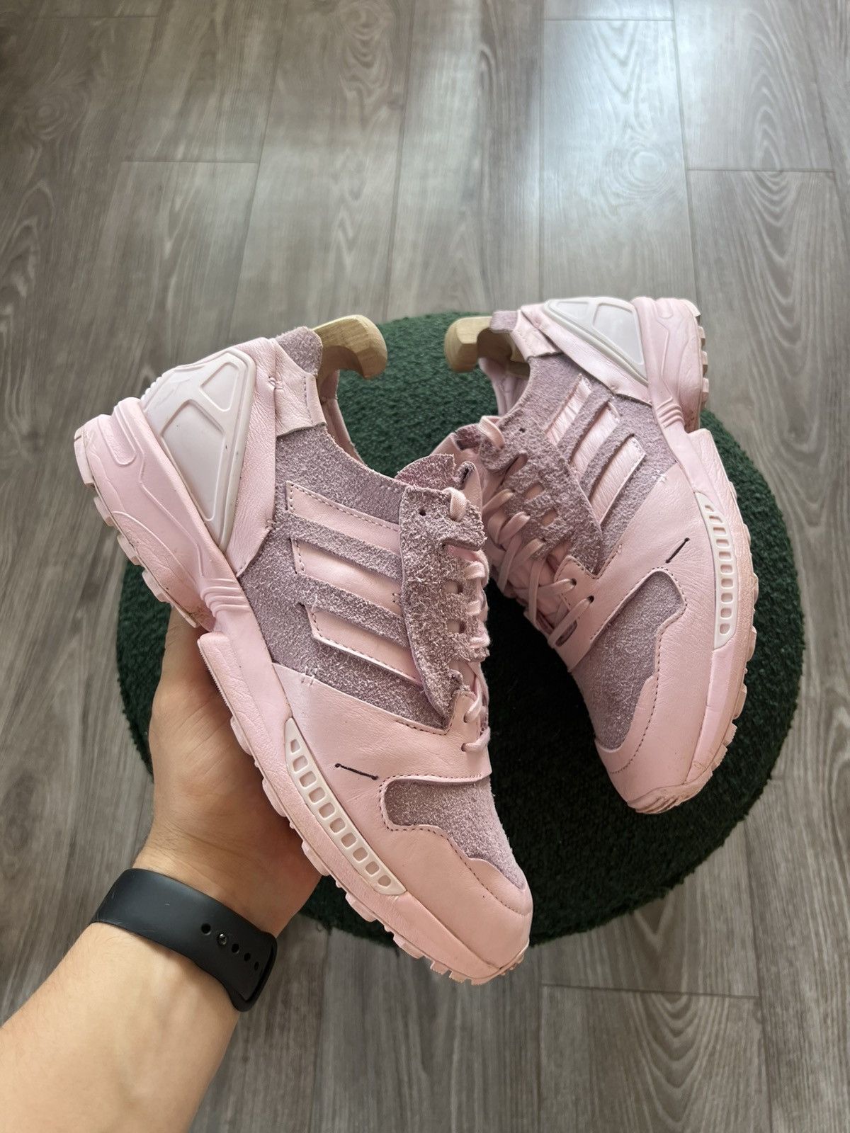 Adidas Adidas Luxury ZX 8000 „Minimalist Iconic” Leather Sneakers Size US 9 / EU 42 - 1 Thumbnail