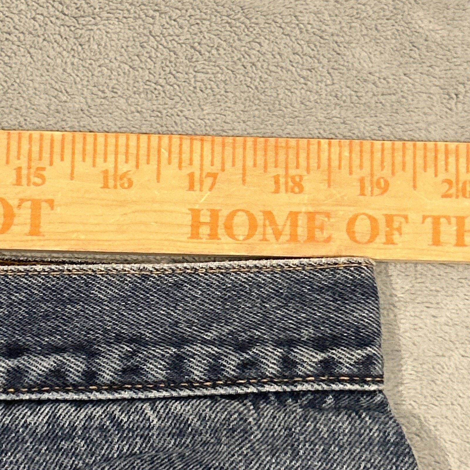 Levi's Made In USA Levis 550 Baggy Tapered Jeans Womens 20W 38x30 Size 42" / US 20 - 6 Thumbnail