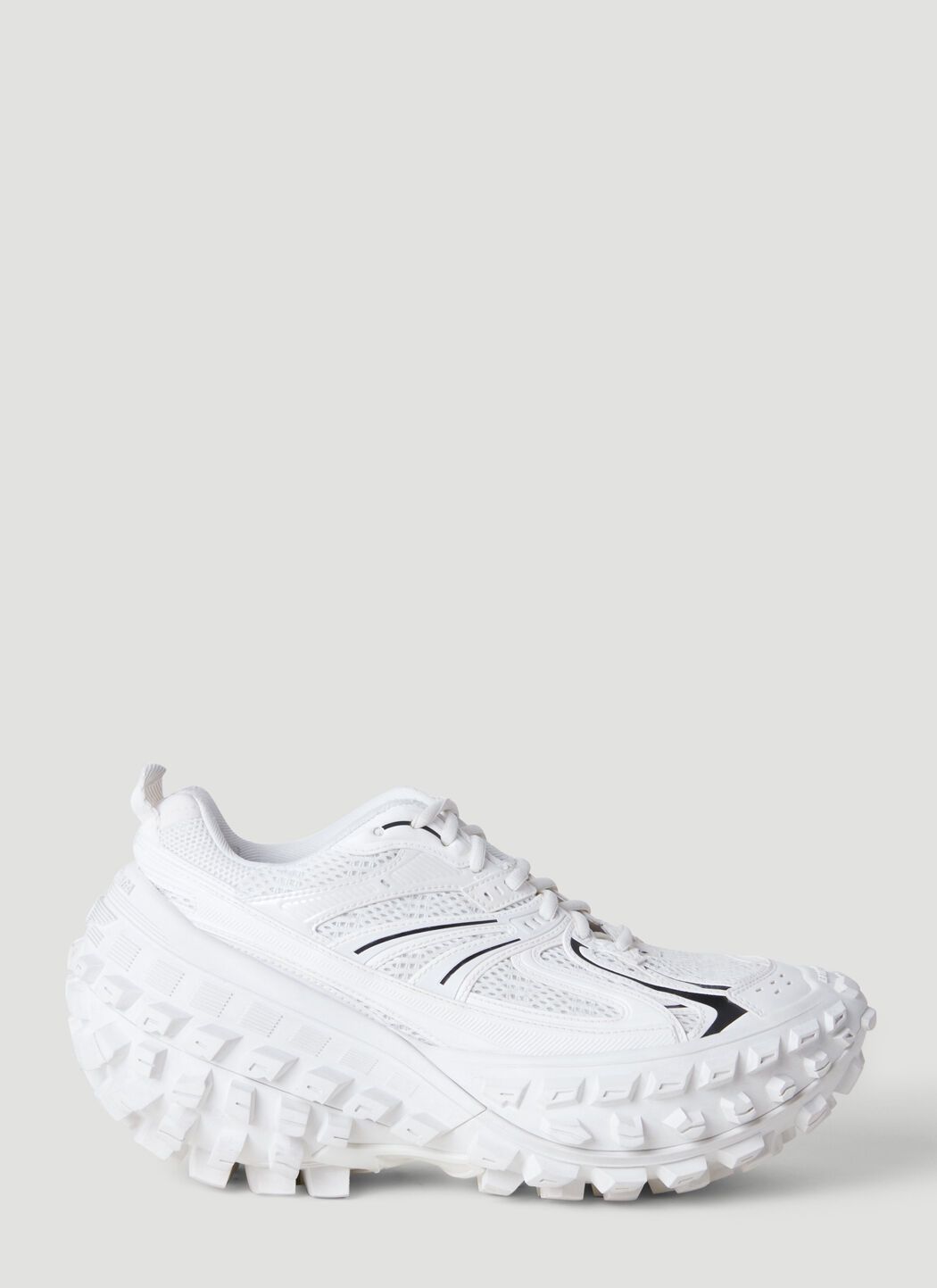 Balenciaga o1srvl11e1124 Bouncer Sneakers in White Size US 6 / EU 39 - 1 Thumbnail