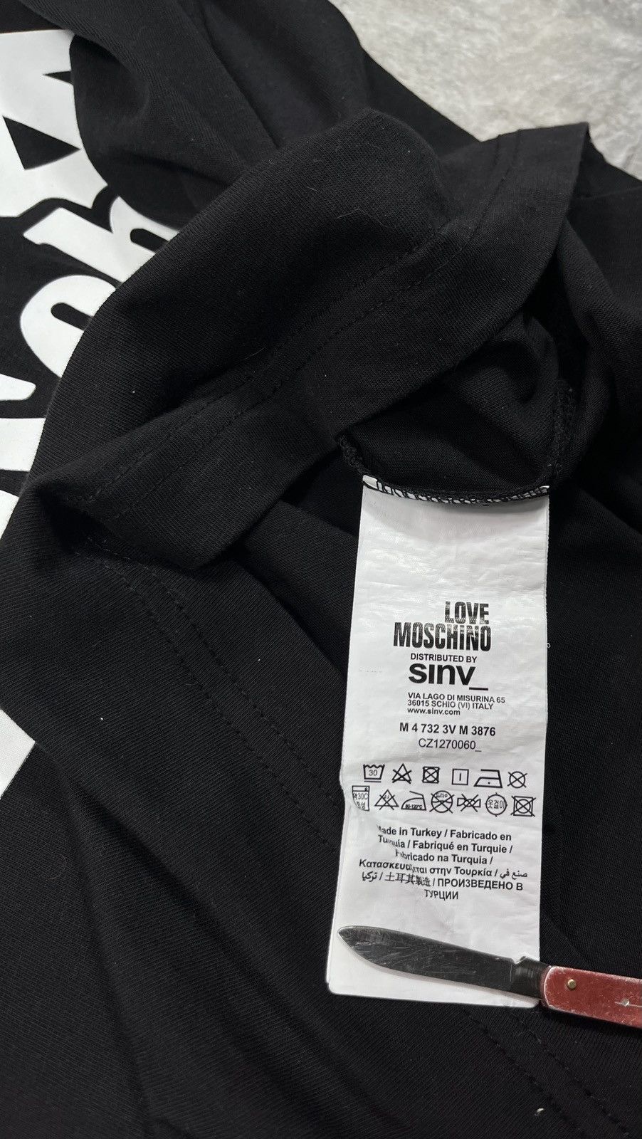 Moschino Love Moschino Vintage Designer T Shirt Big Logo Size US M / EU 48-50 / 2 - 6 Thumbnail
