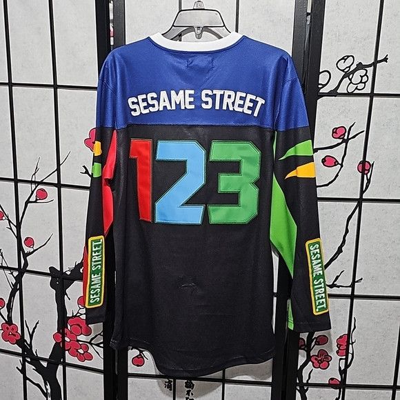 Other Sesame Street Hockey Jersey Size Medium NWT Size US M / EU 48-50 / 2 - 4 Thumbnail