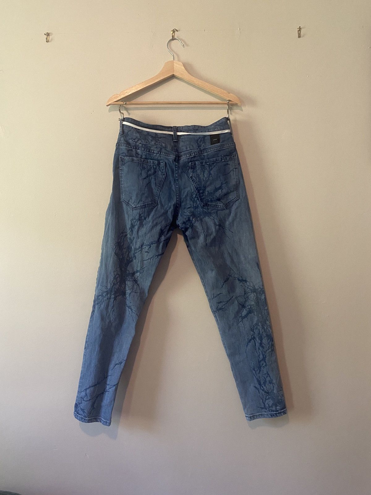 Zanerobe Zanerobe Marbled Denim Jeans Size US 30 / EU 46 - 2 Thumbnail