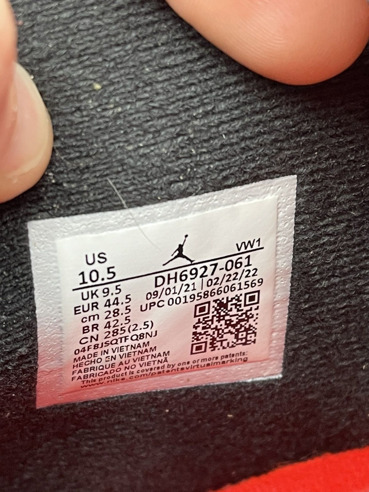 Jordan Brand Size 10.5 - Jordan 4 Retro Infrared Size US 10.5 / EU 43-44 - 10 Thumbnail