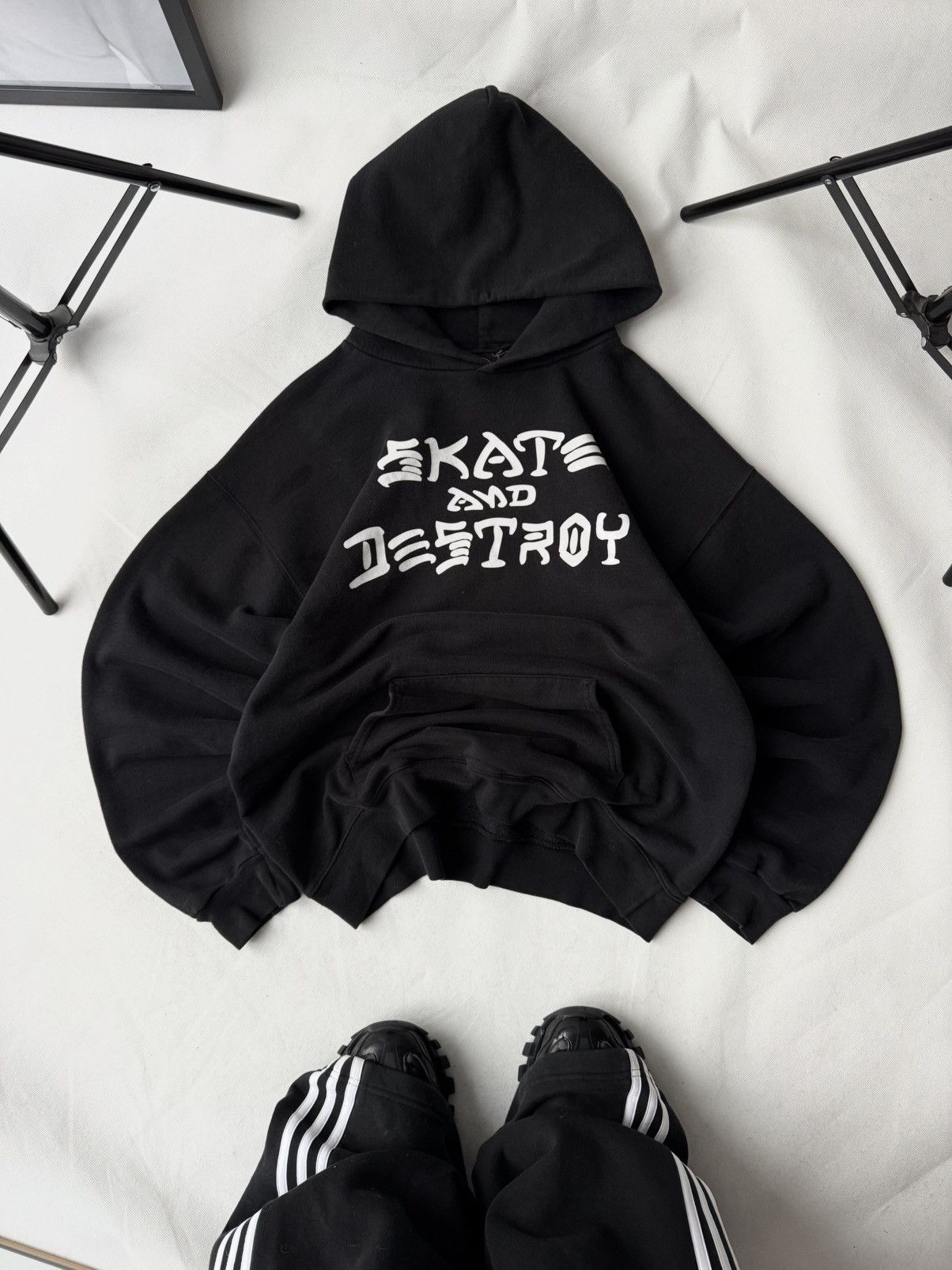 JNCO Vintage Thrasher Skate And Destroy Oversized Boxy Fit hoodie Size US M / EU 48-50 / 2 - 1 Thumbnail