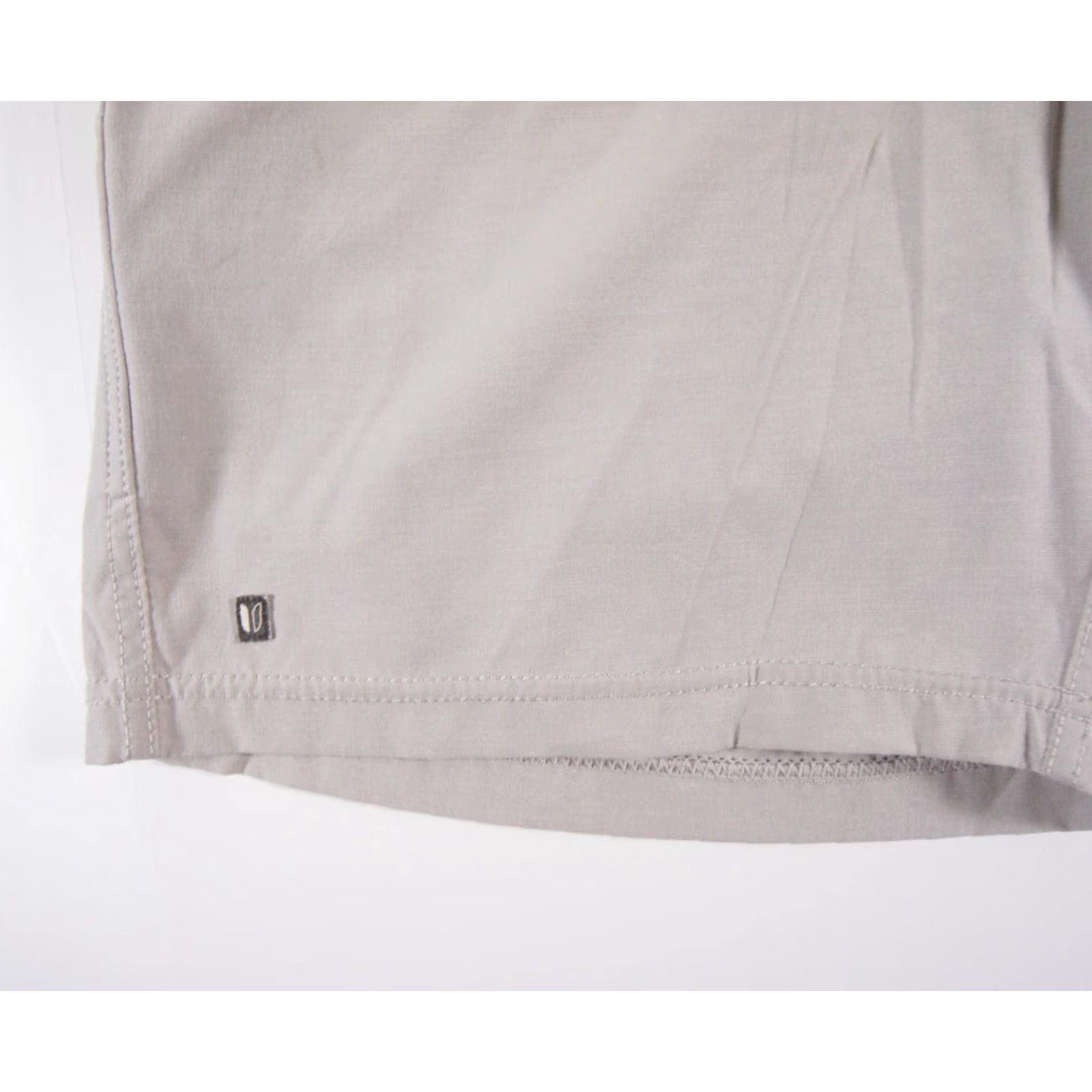 Vintage Linksoul Mens Shorts Chino 38 Gray 10" Stretch Casual Outdoor Regular Waist 38 Mens Size US 38 / EU 54 - 2 Thumbnail
