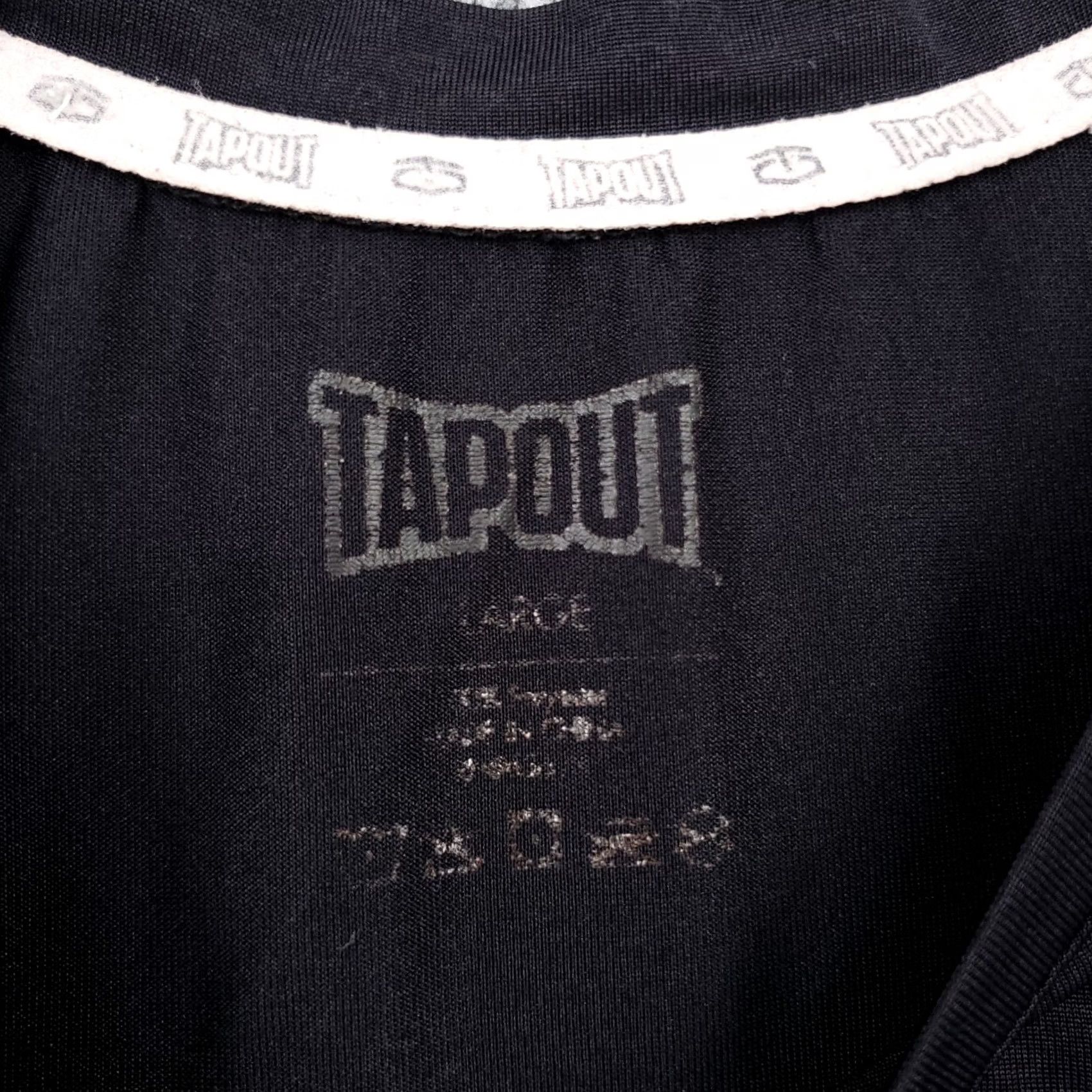 Tapout Tapout T-Shirt Mens L Large Black Short Sleeve MMA Combat Training Active Size US L / EU 52-54 / 3 - 3 Thumbnail