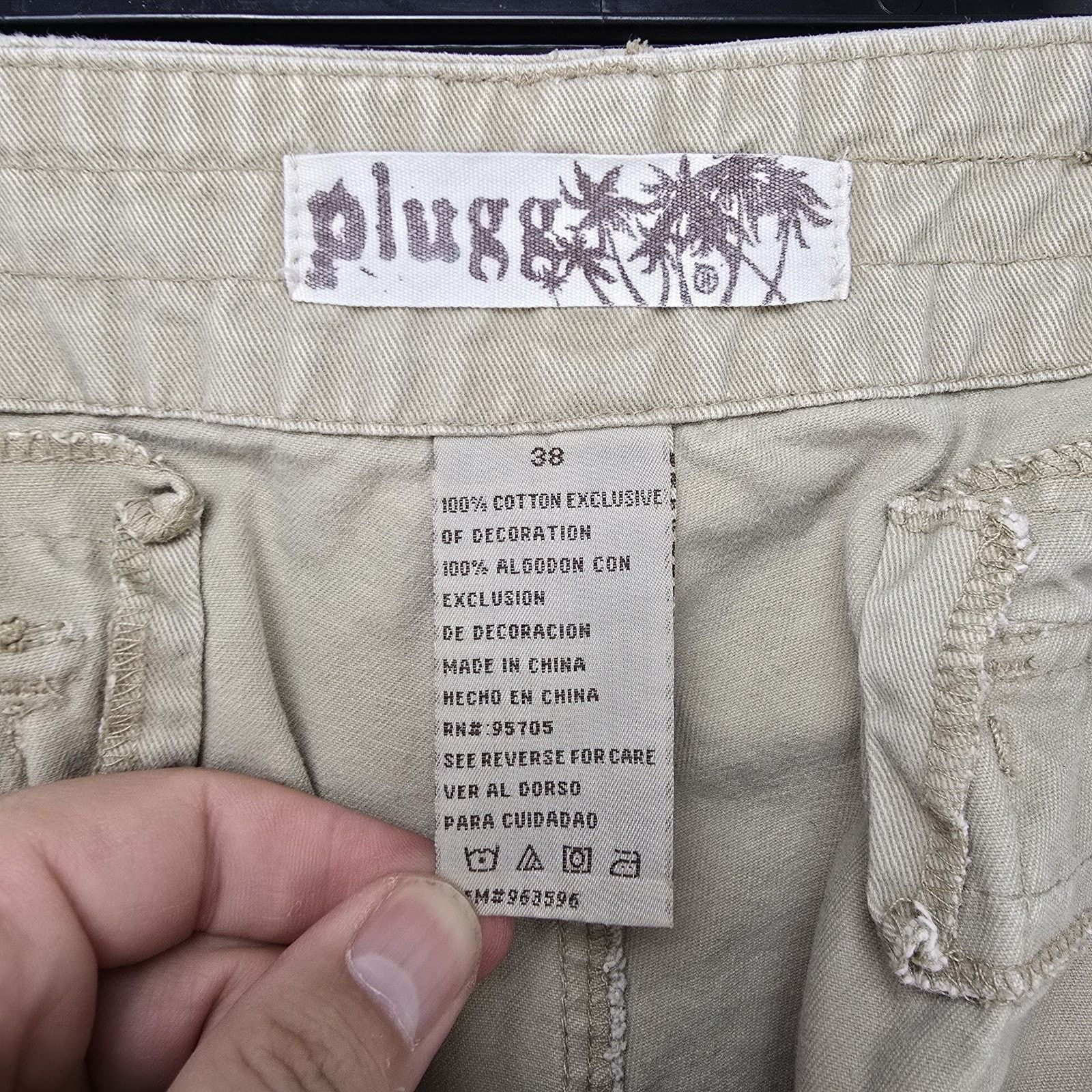 Other VTG Y2K Cargo Shorts Men's 38 Khaki Plugg Skater Baggy Size US 38 / EU 54 - 4 Thumbnail