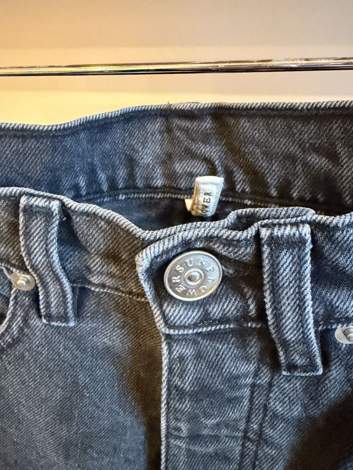 Sunflower Sunflower 29x32 Black Faded Denim NWT Size US 29 - 2 Thumbnail