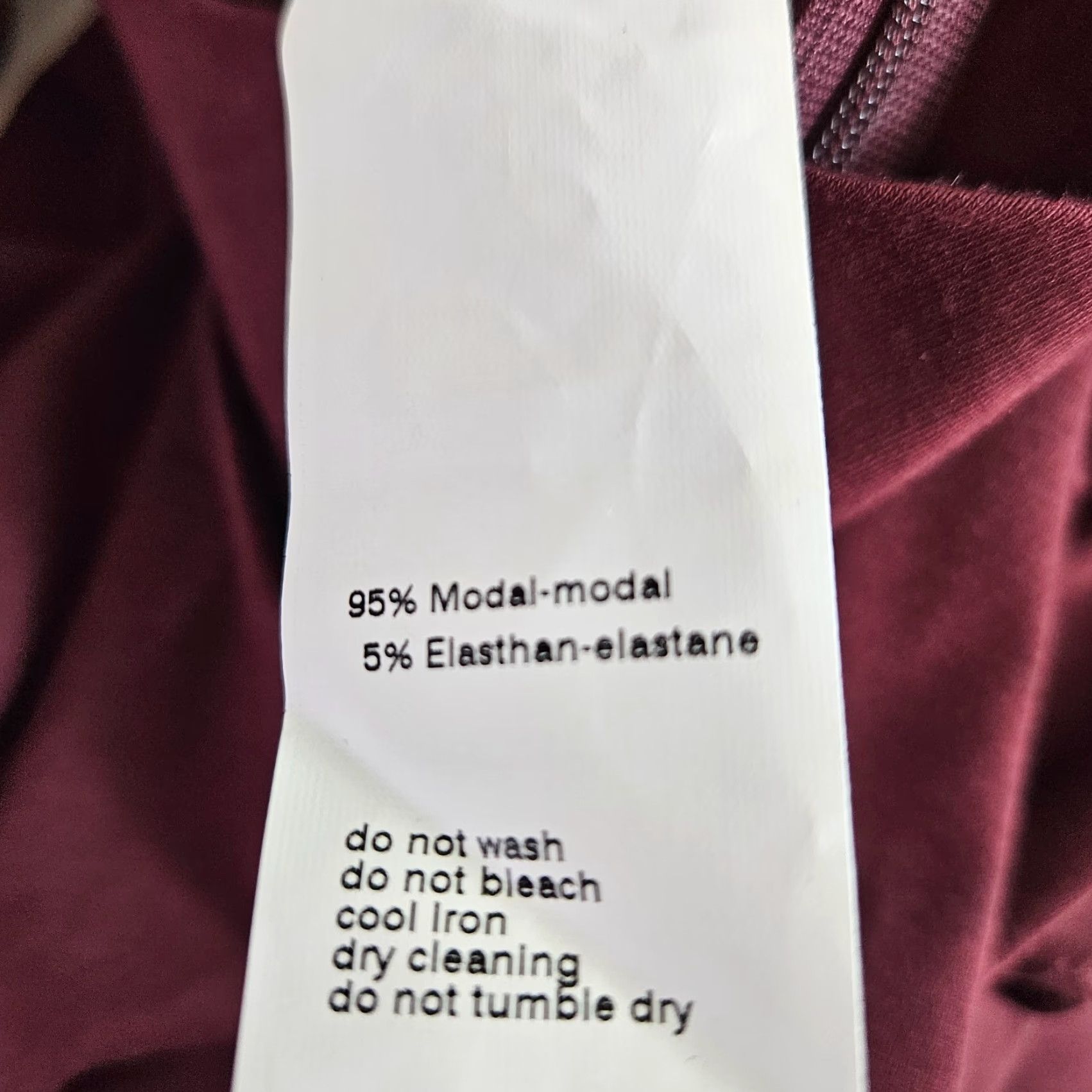 Vintage Akris Punto Womens Top Sz 10 Solid Maroon Long Sleeve Modal Blend Shirt Adult Size 10 Red Clothing Women Top 10s? Size L / US 10 / IT 46 - 5 Thumbnail