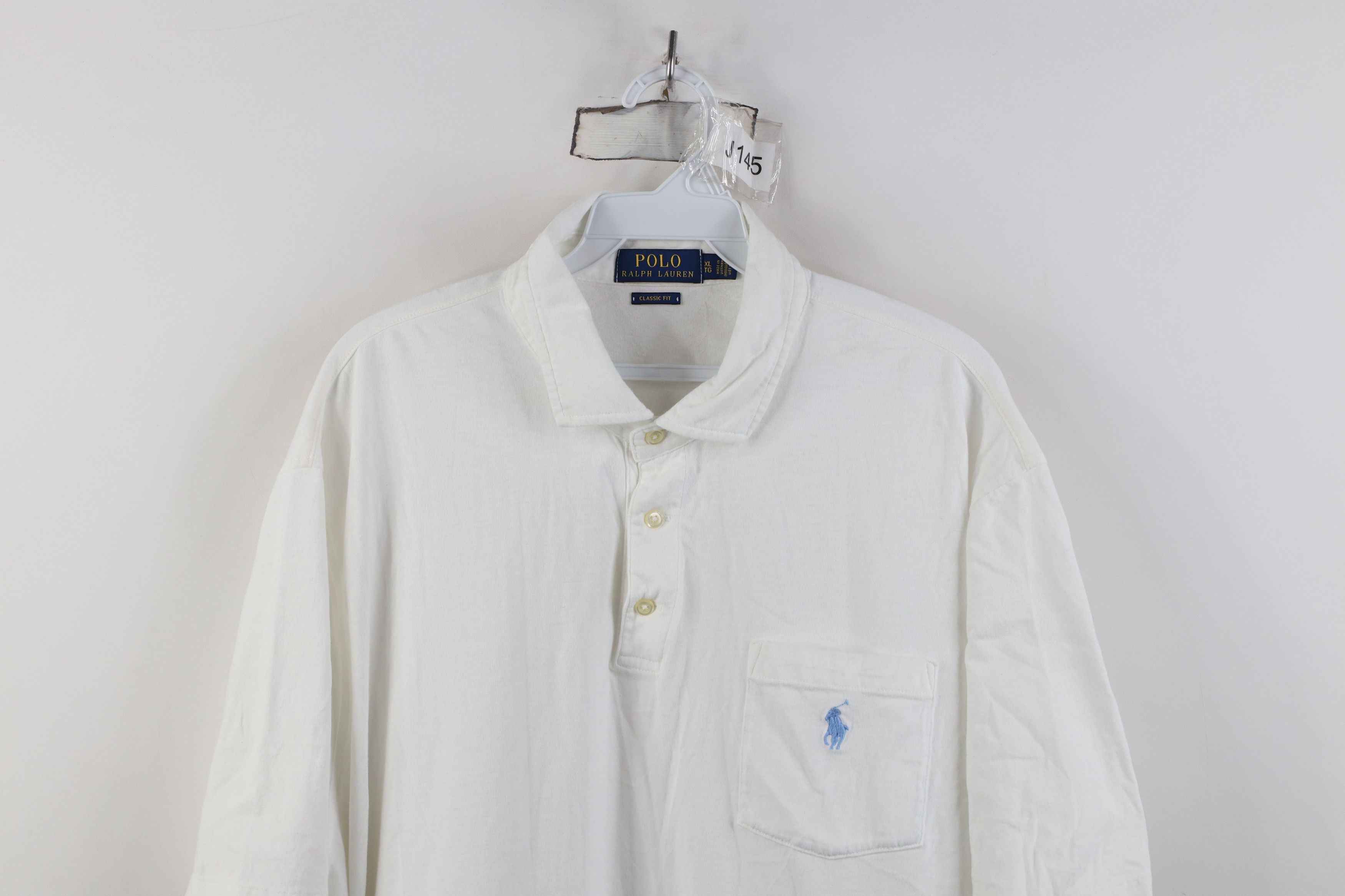 Ralph Lauren Ralph Lauren Touch Knit Collared Golf Polo Shirt White Size US XL / EU 56 / 4 - 2 Thumbnail