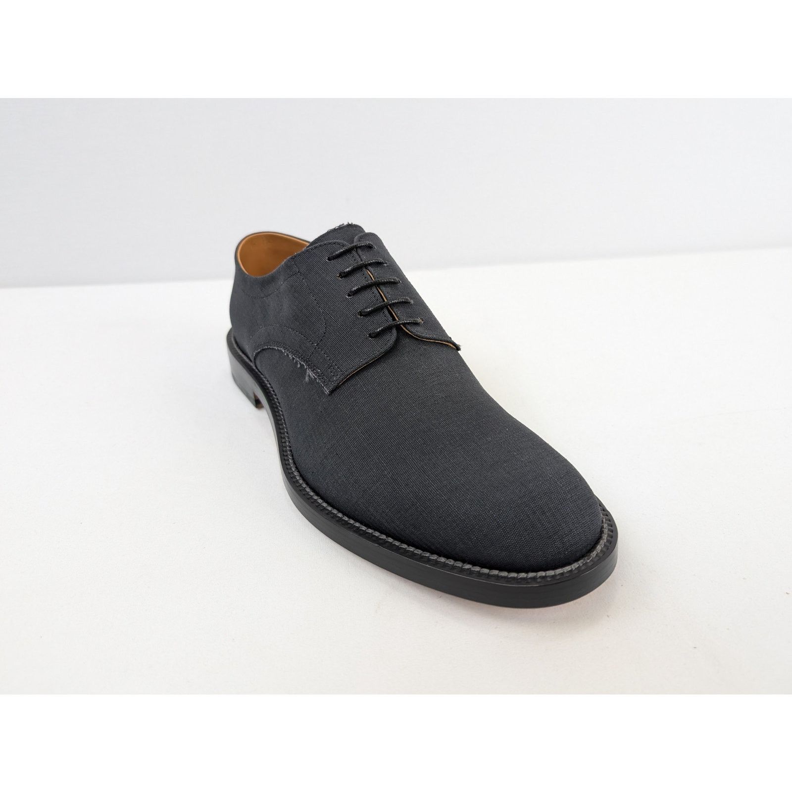 Maison Margiela o1rshd1 Lace-Up Leather Derbys in Nero Size US 7 / EU 40 - 3 Thumbnail