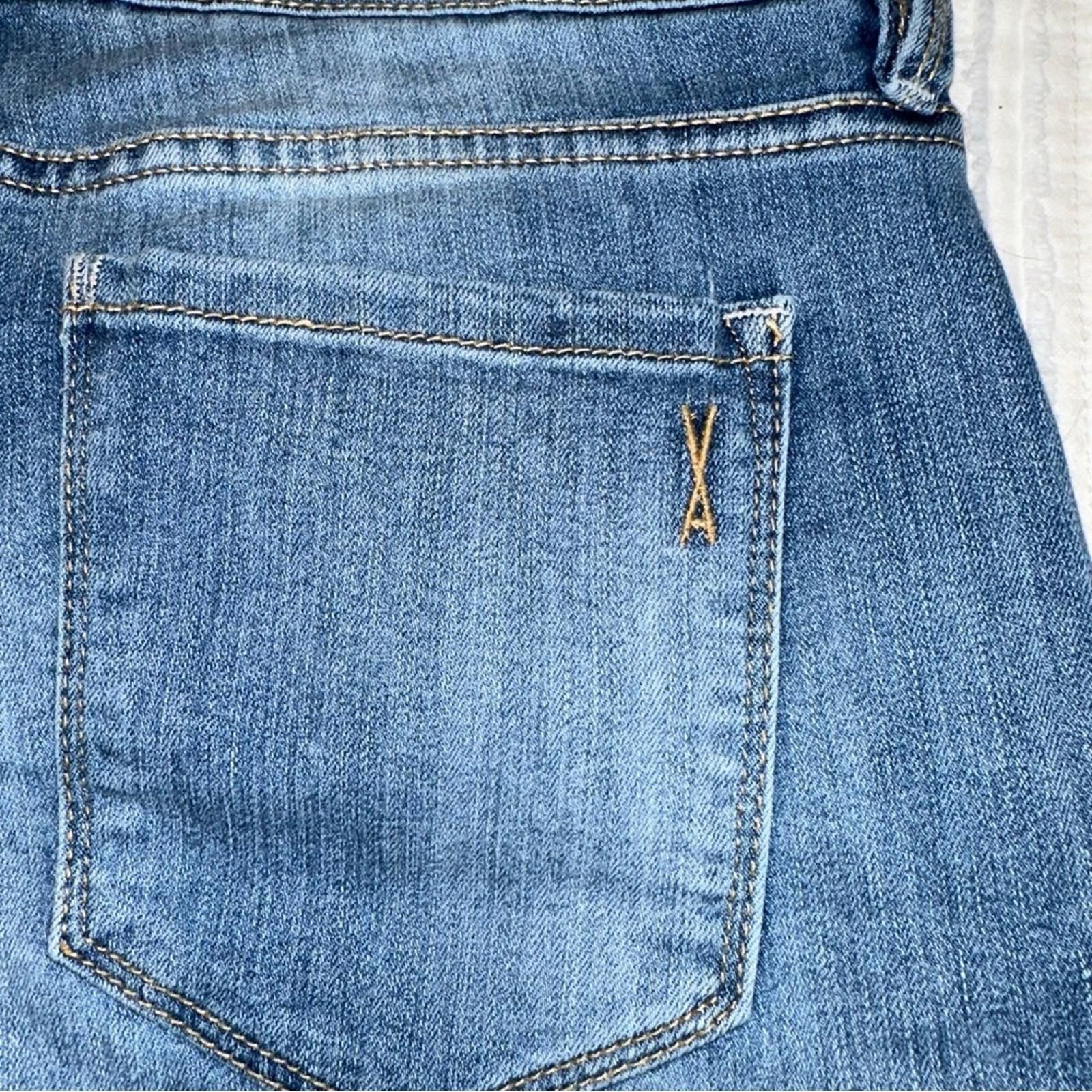 Other American Vintage 8/29 Gingham Wonderland Capri Ruffle Denim Size 30" / US 8 / IT 44 - 5 Thumbnail