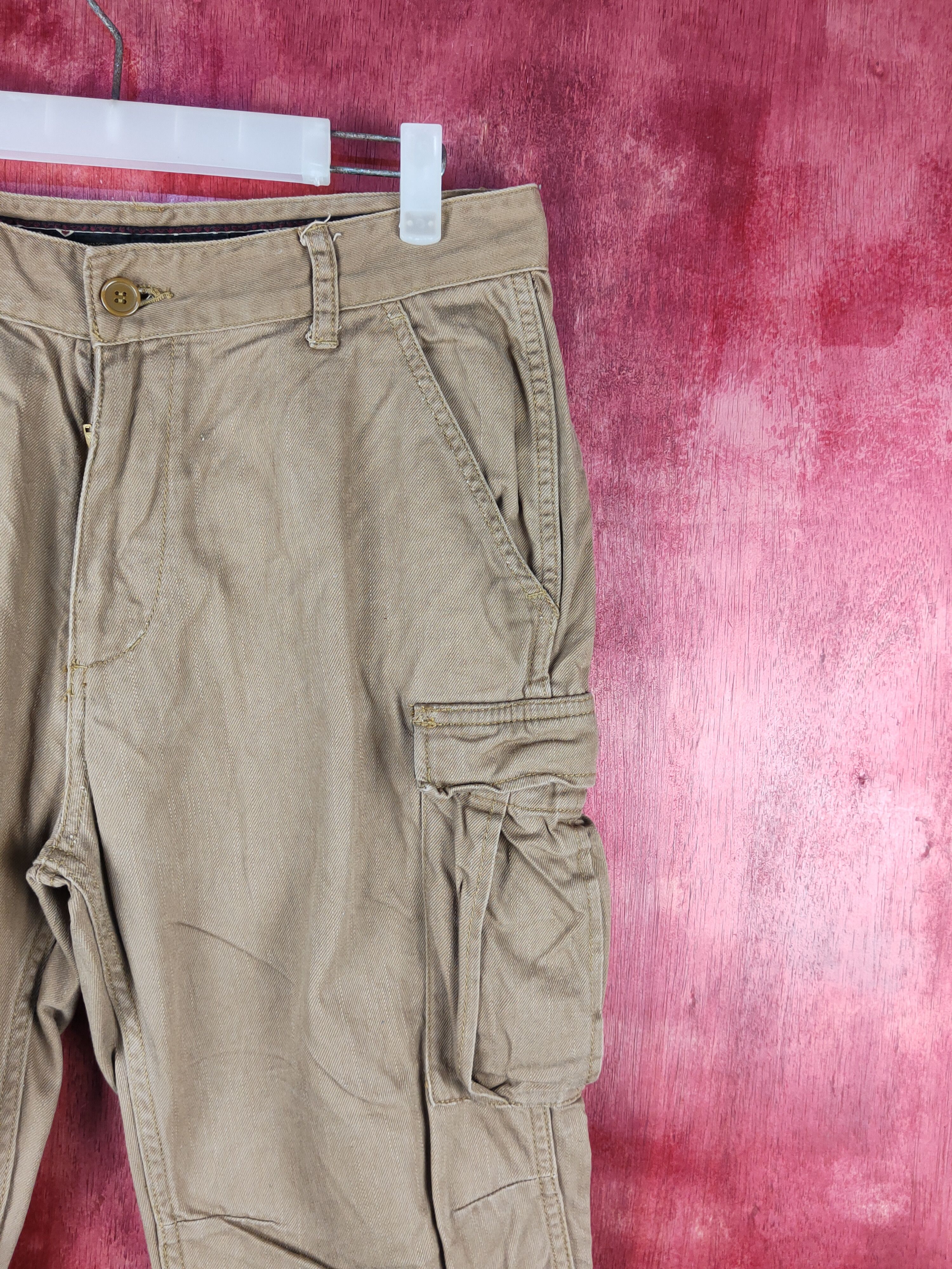 Japanese Brand Pincponc Brown Multipocket Tactical Half Pants #S1769 Size US 31 - 6 Thumbnail