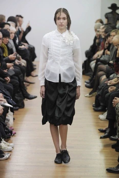 Comme des Garcons Comme Des Garcons size S Silk shirred strappy dress Size 24" / US 00 / IT 34 - 7 Thumbnail